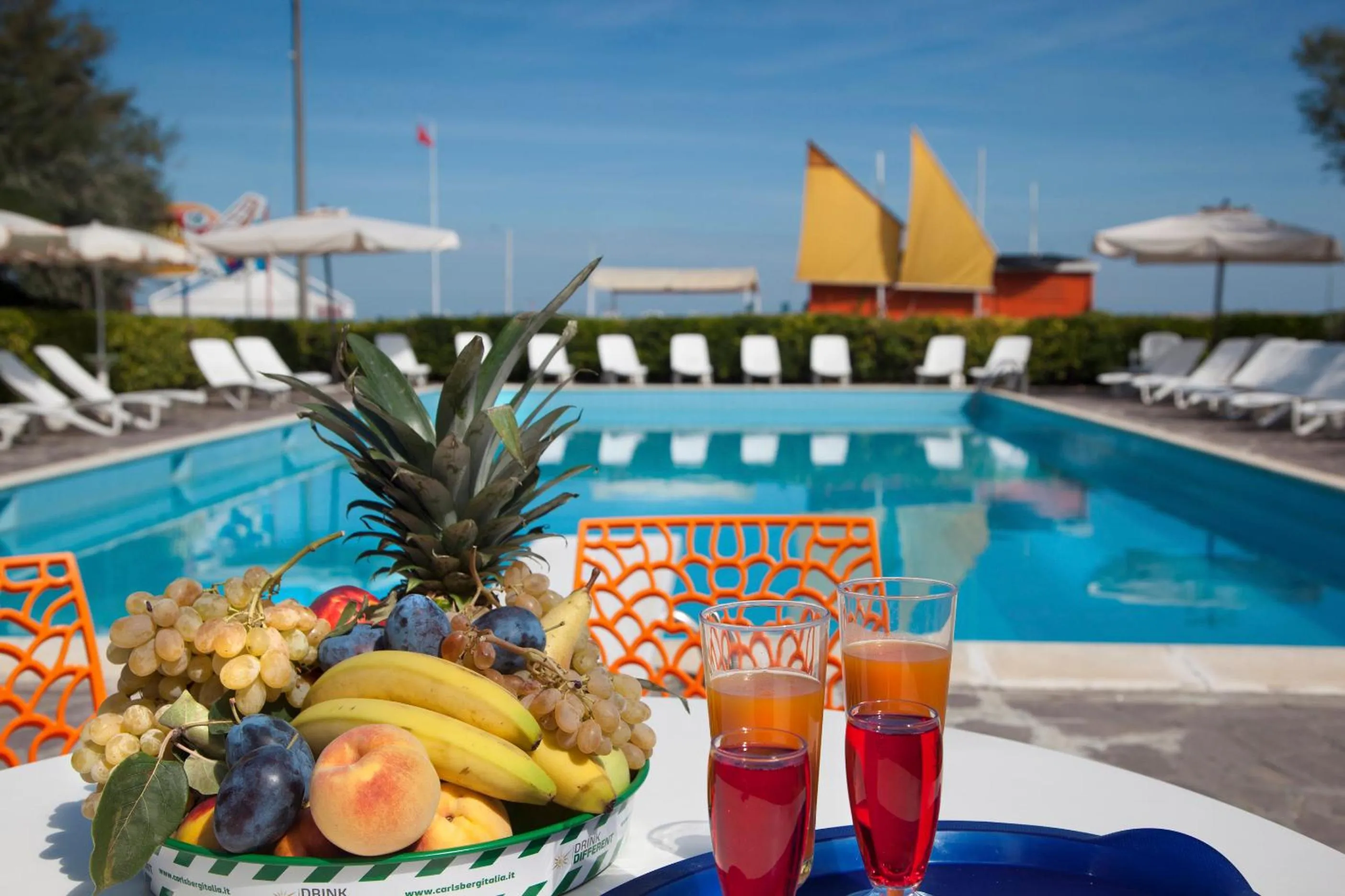 Swimming pool in Hotel Residenza Giardino