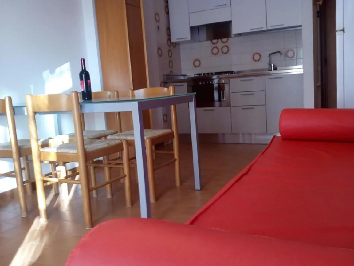 Kitchen or kitchenette, Bed in Hotel Residenza Giardino
