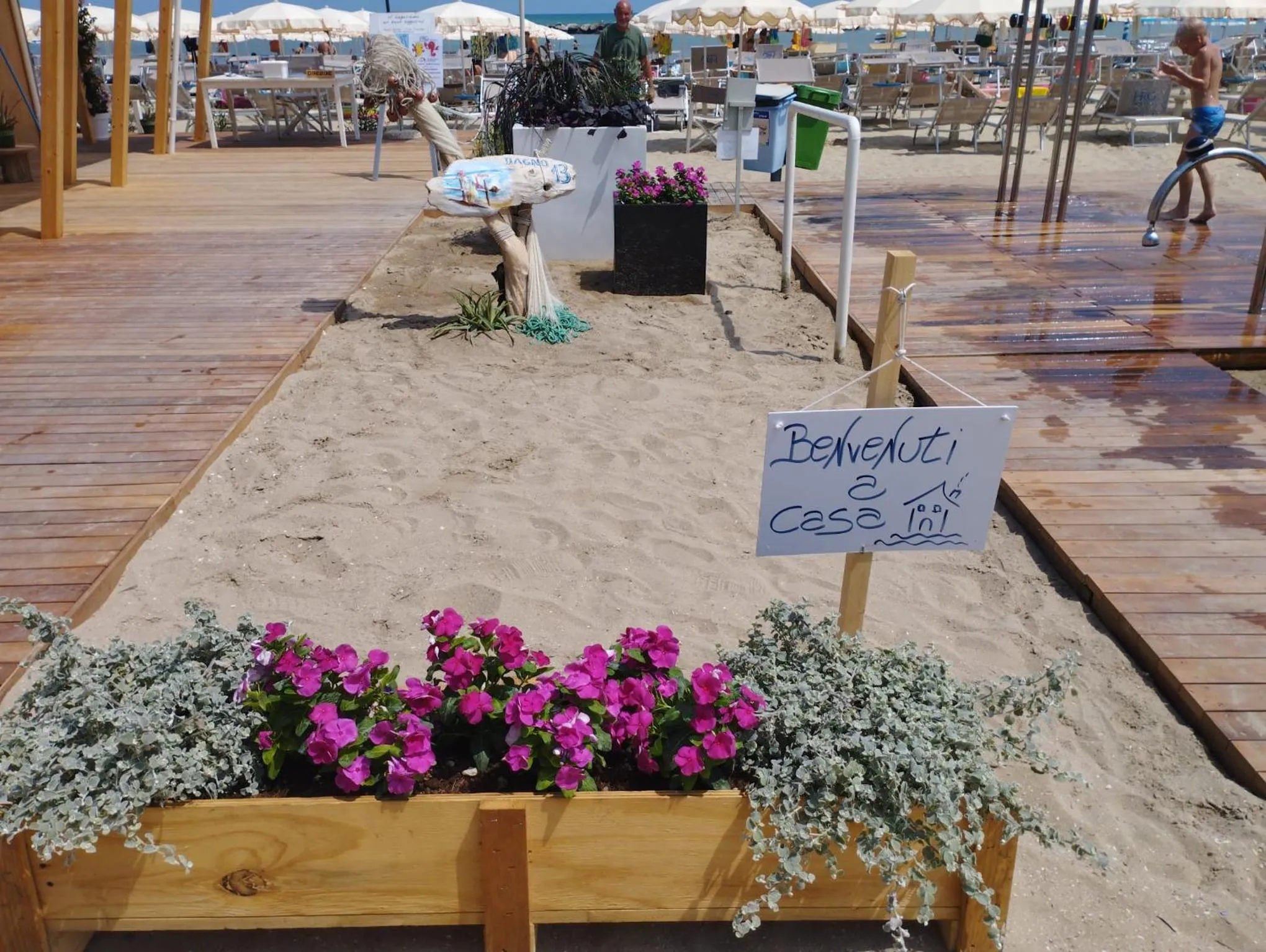 Beach in Hotel Residenza Giardino