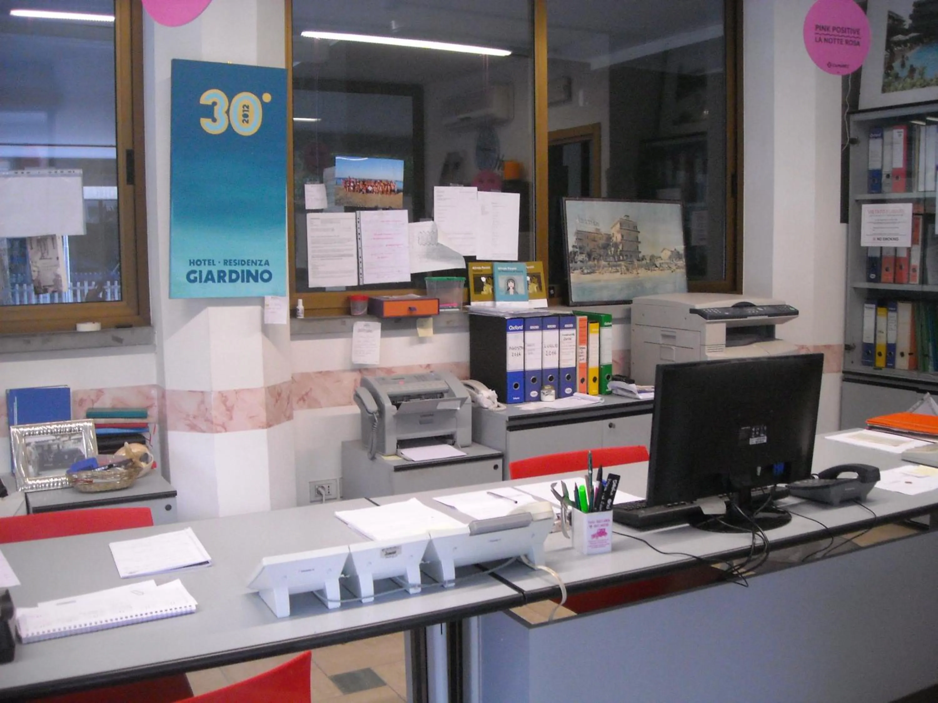 Lobby or reception in Hotel Residenza Giardino