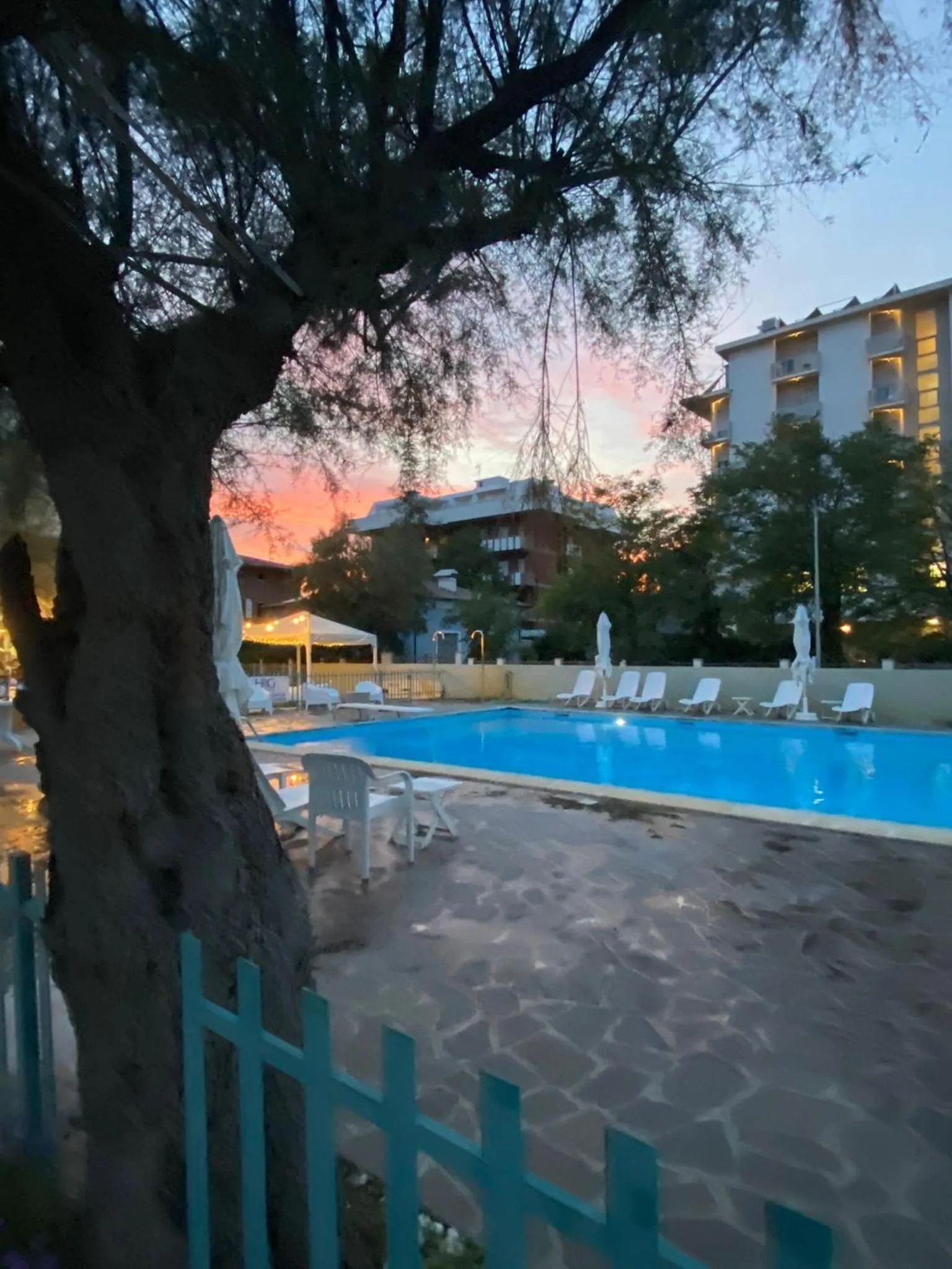 Swimming pool in Hotel Residenza Giardino