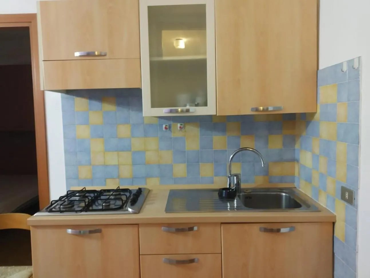 Kitchen or kitchenette in Hotel Residenza Giardino