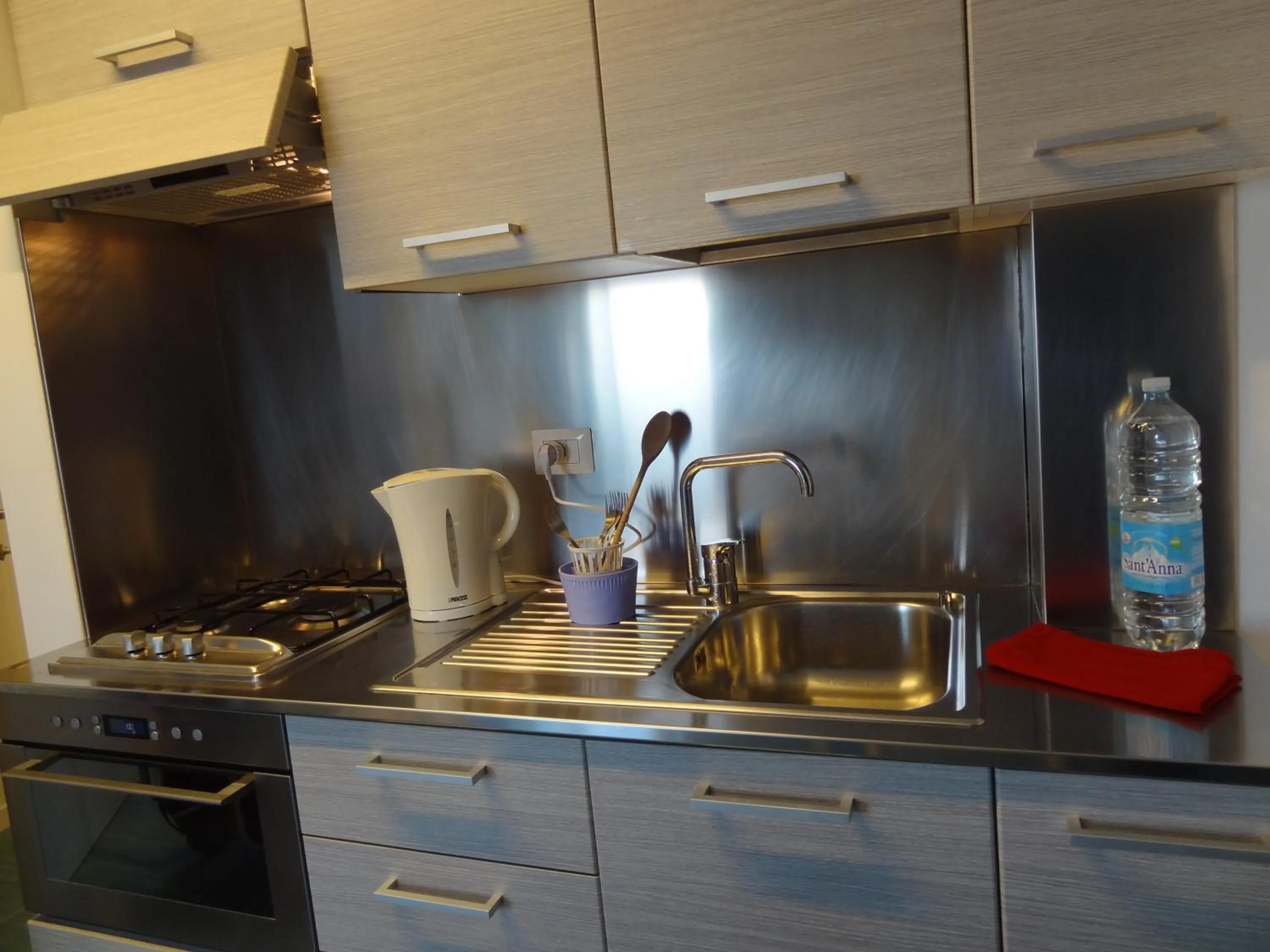Kitchen or kitchenette in Hotel Residenza Giardino
