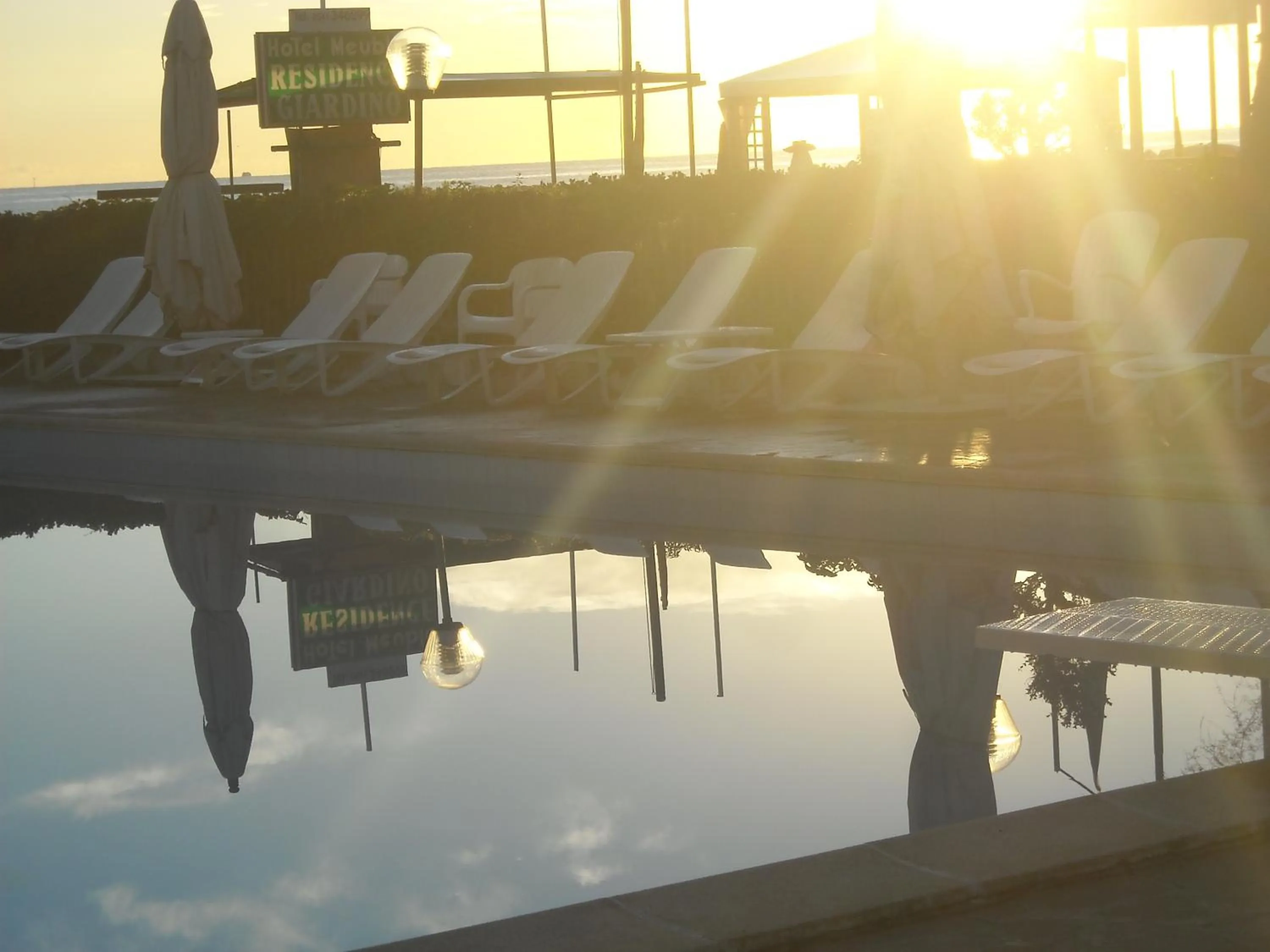 Swimming pool in Hotel Residenza Giardino