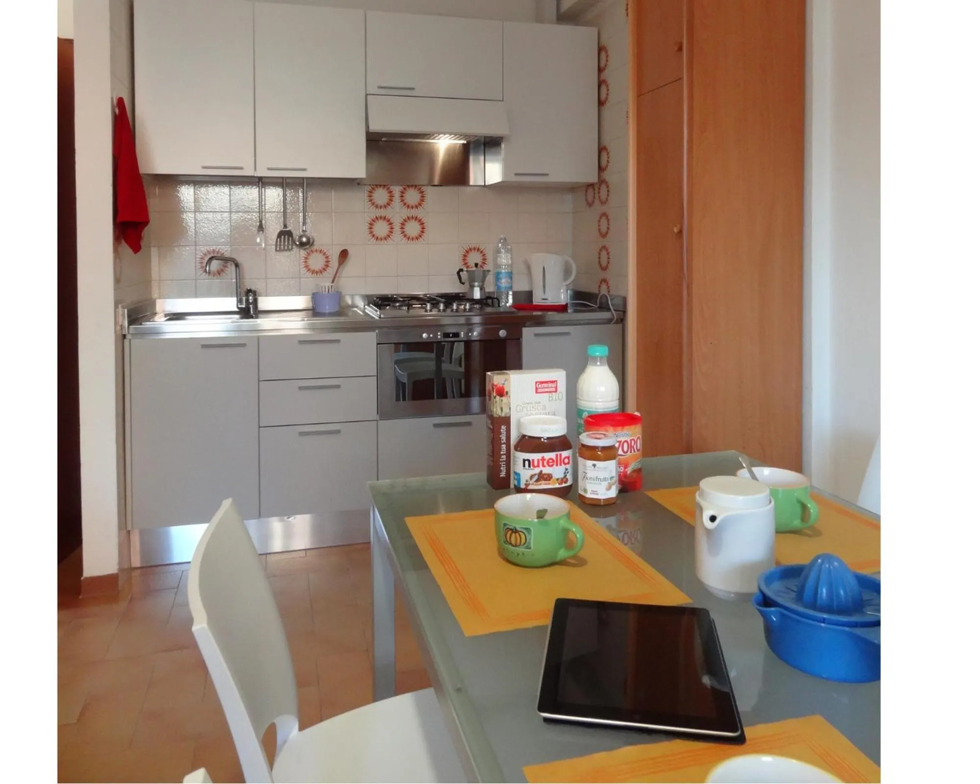 Kitchen or kitchenette in Hotel Residenza Giardino