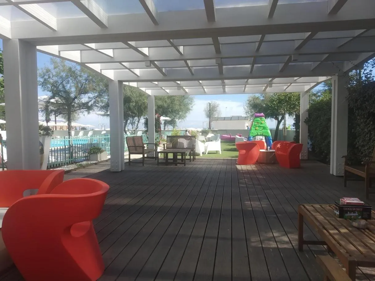 Garden view in Hotel Residenza Giardino