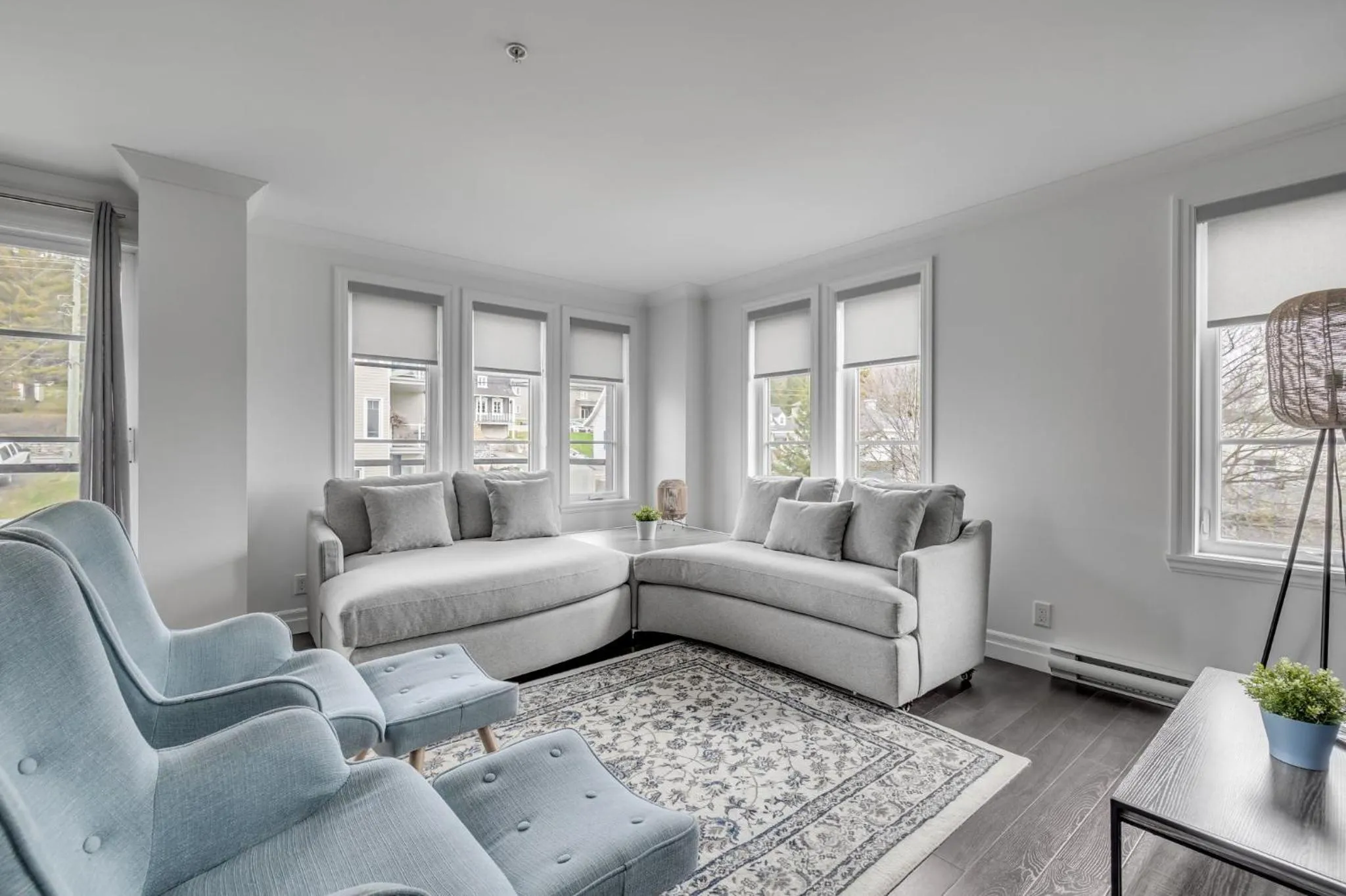 Living room in INITIAL - HORIZON - Chutes-Montmorency