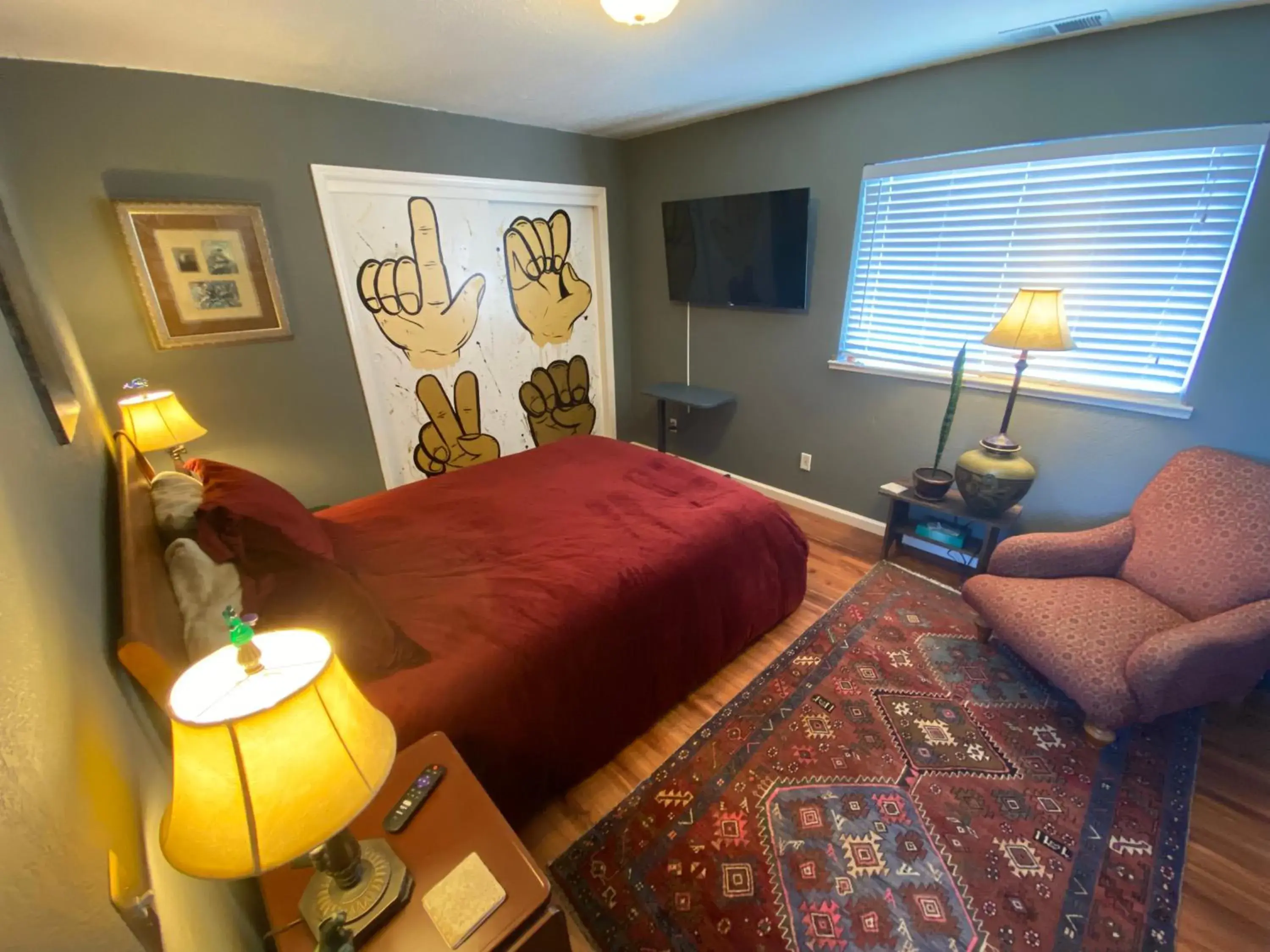 Deluxe Queen Room in My Big Art Project Deluxe Queen Room in My Big Art Project