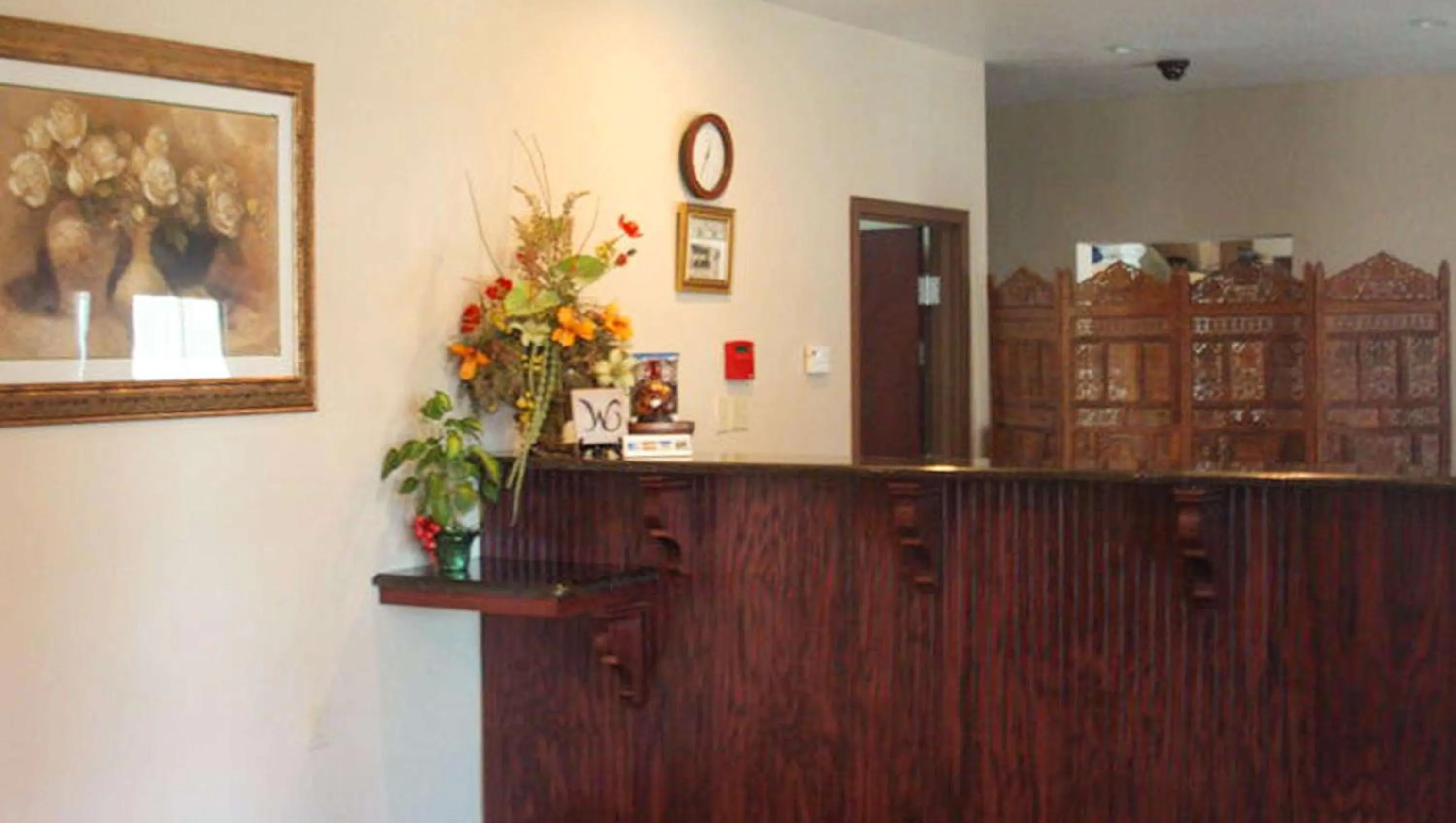 Lobby or reception in Western Motel Inn and Suites Hazelhurst