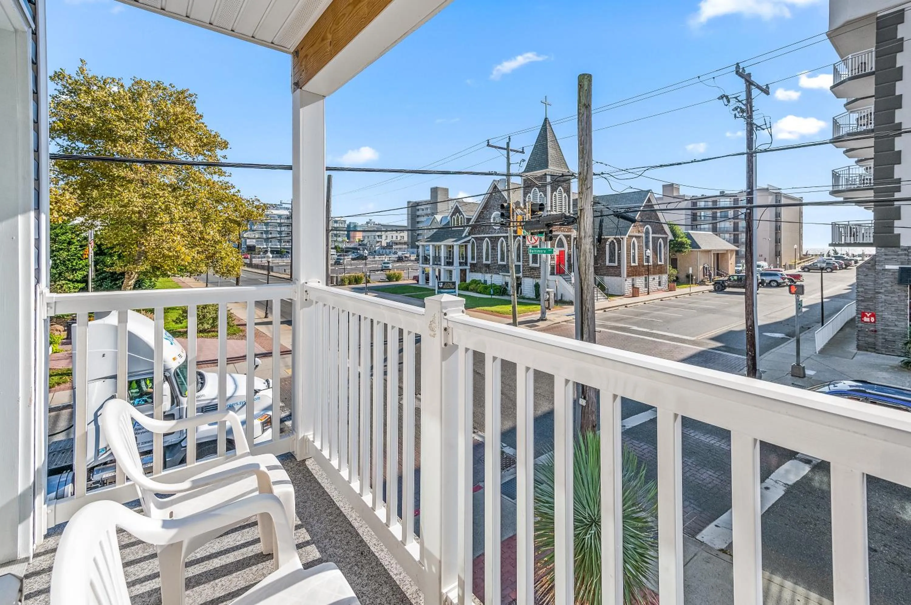 Balcony/Terrace in Beach Bum Inn