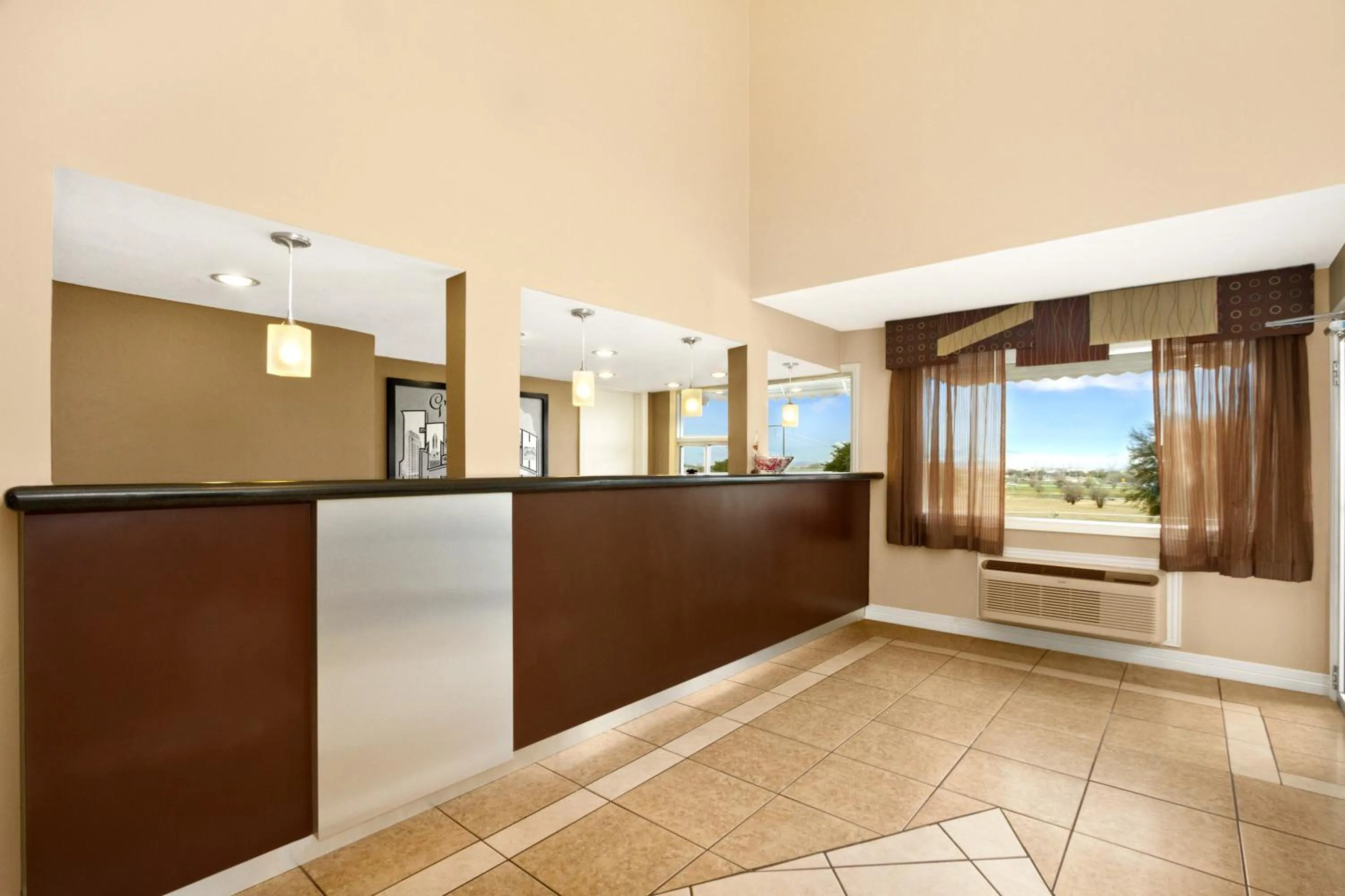 Lobby or reception in Super 8 by Wyndham Fort Worth TX