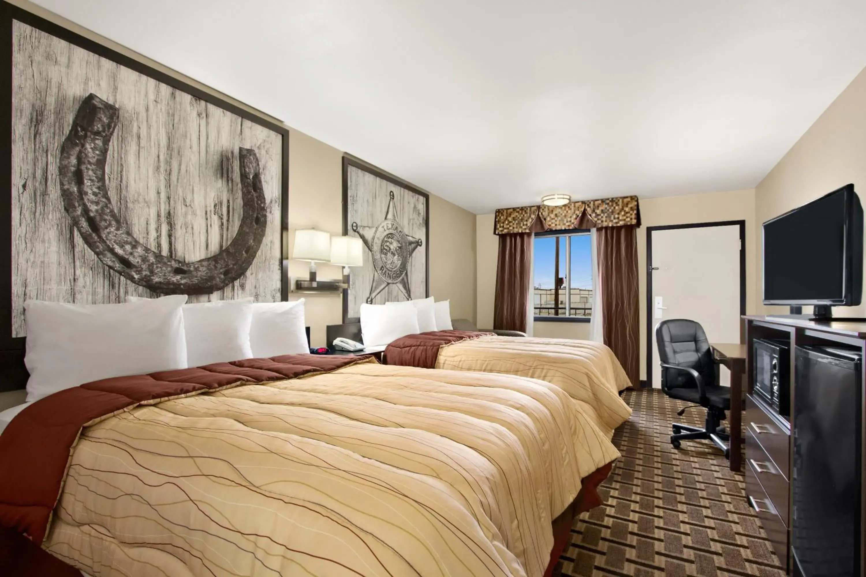 Queen Room with Two Queen Beds - Smoking in Super 8 by Wyndham Fort Worth TX Queen Room with Two Queen Beds - Smoking in Super 8 by Wyndham Fort Worth TX