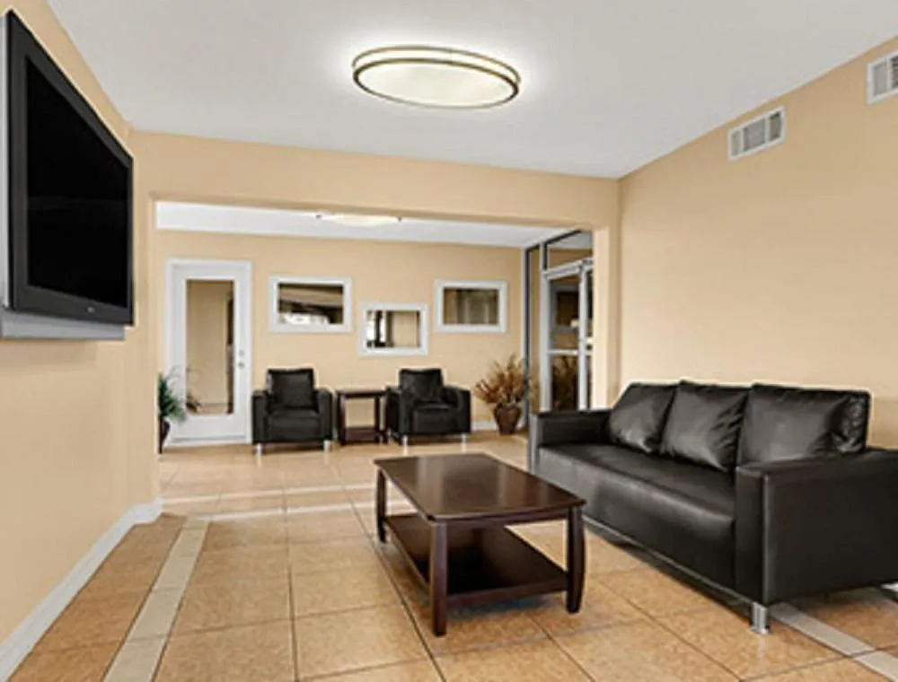 Lobby or reception in Super 8 by Wyndham Fort Worth TX