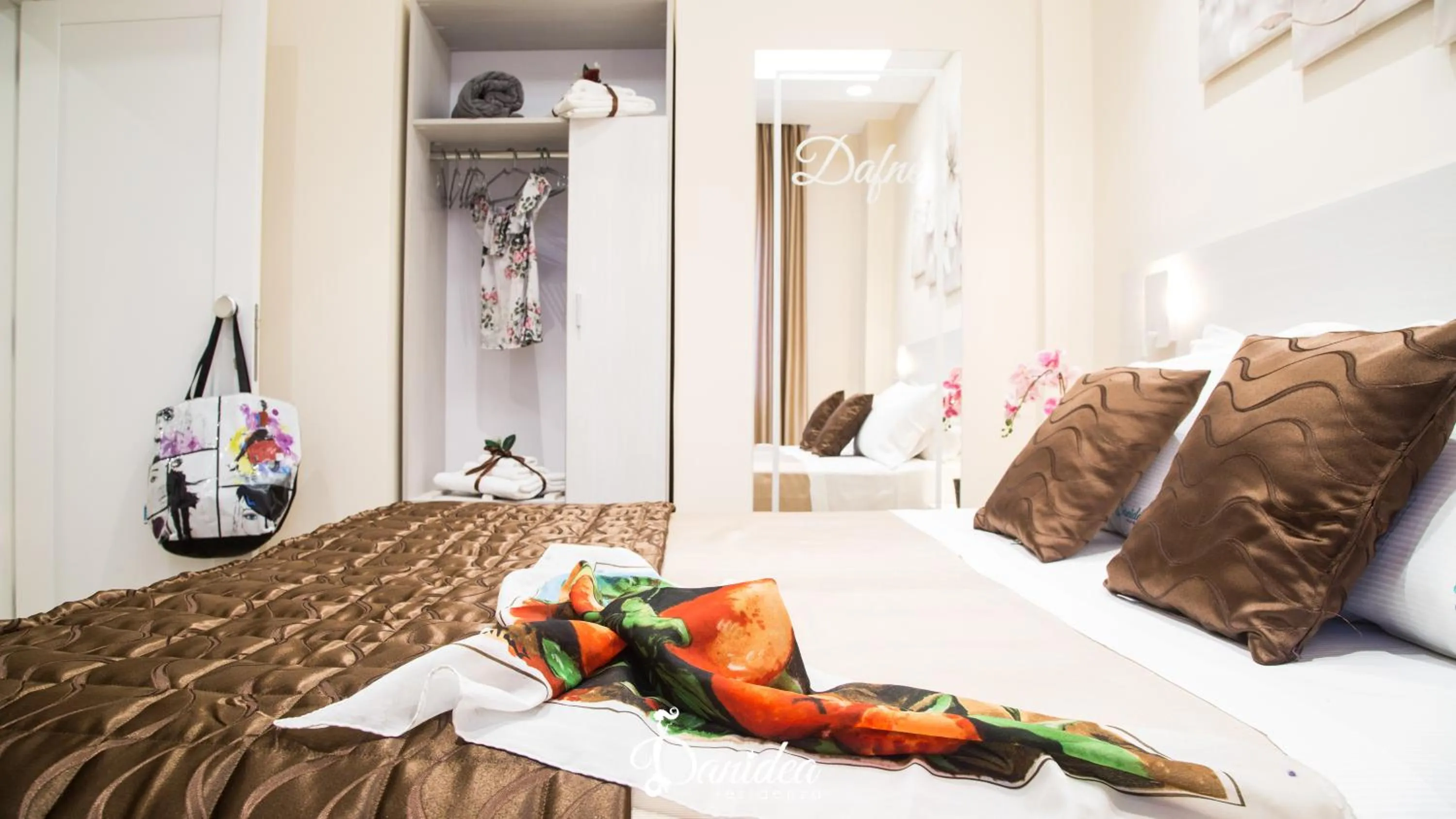 Bedroom, Bed in Residenza Danidea