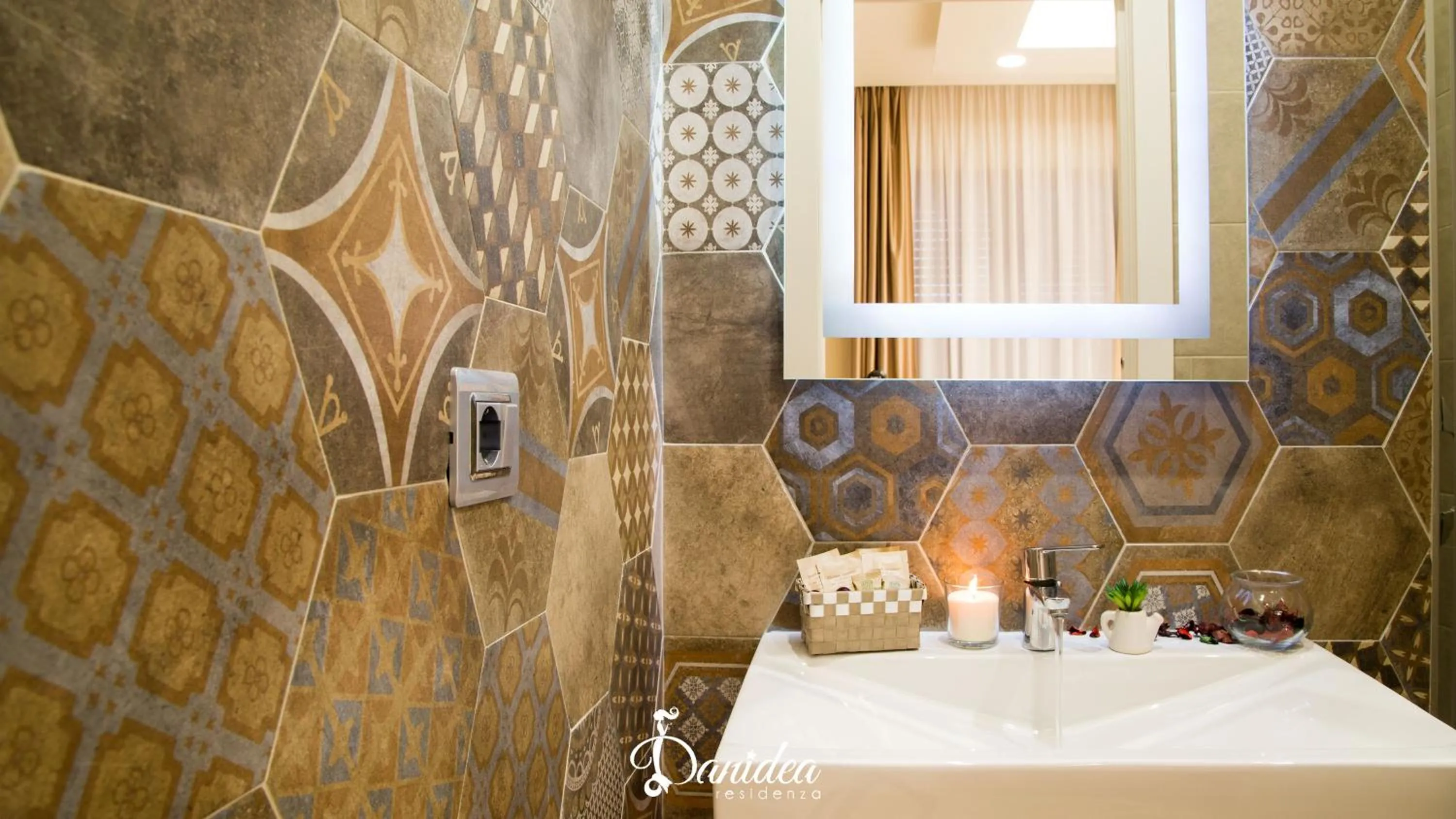 Bathroom in Residenza Danidea