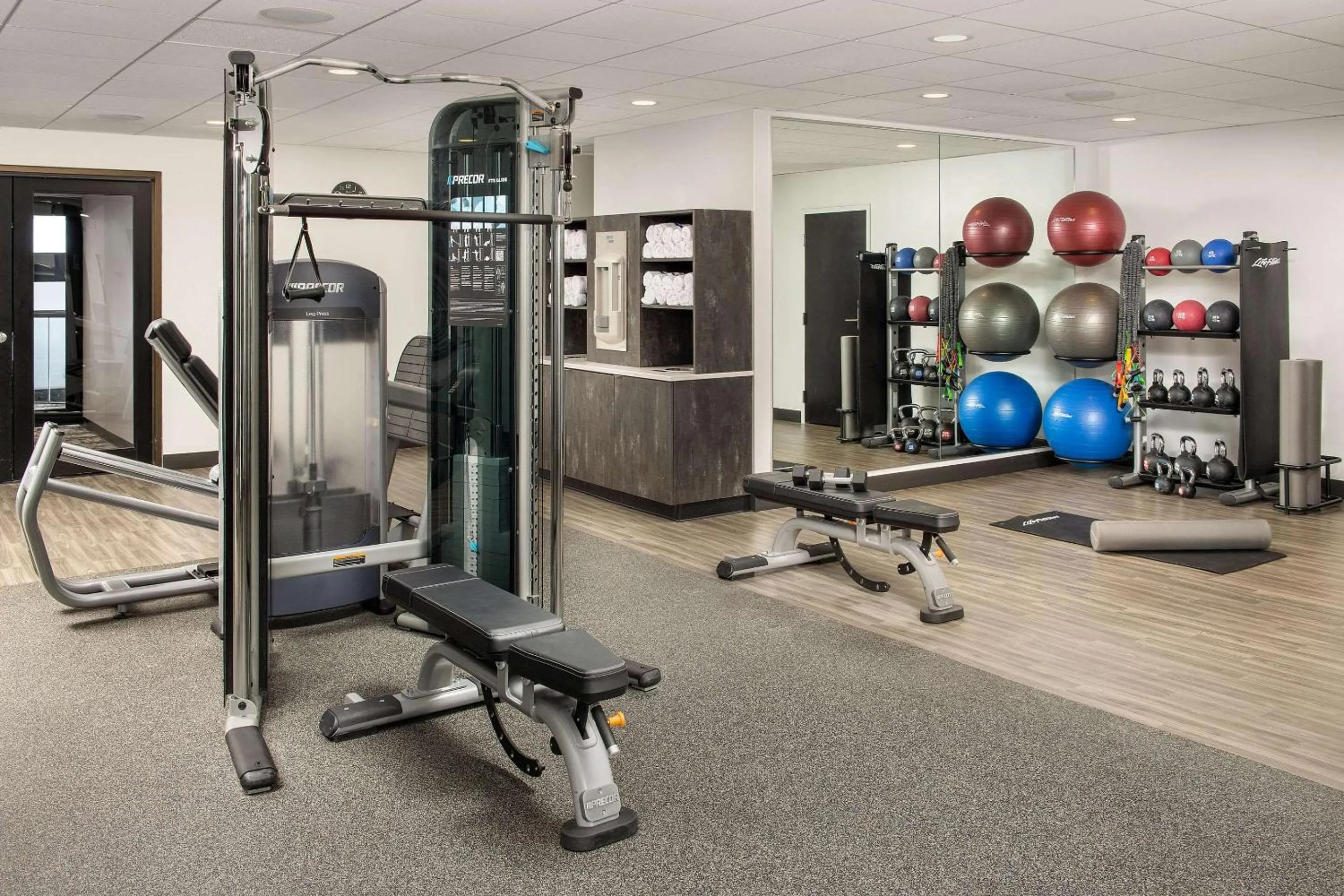 Fitness centre/facilities in Radisson Blu Fargo