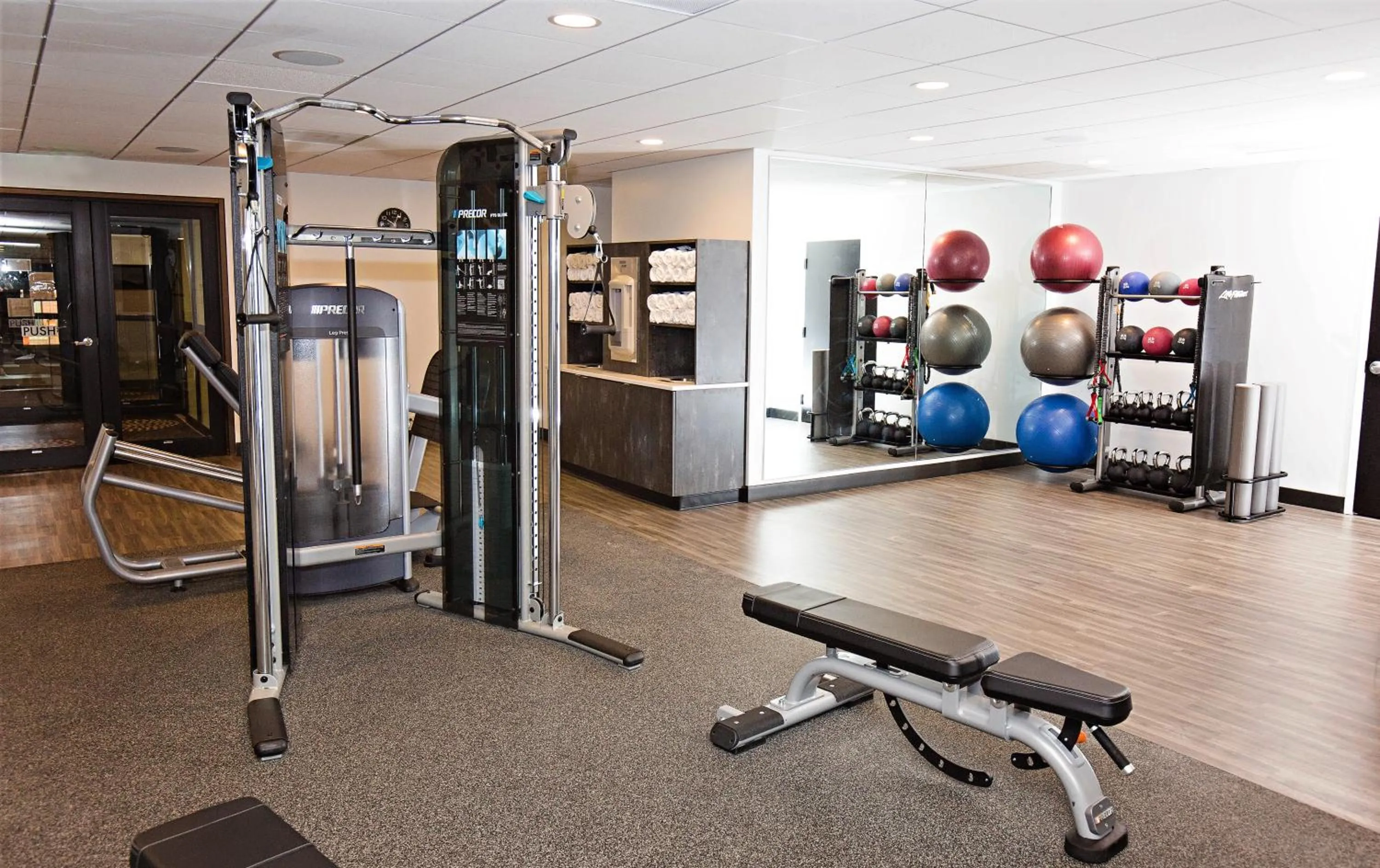 Fitness centre/facilities in Radisson Blu Fargo