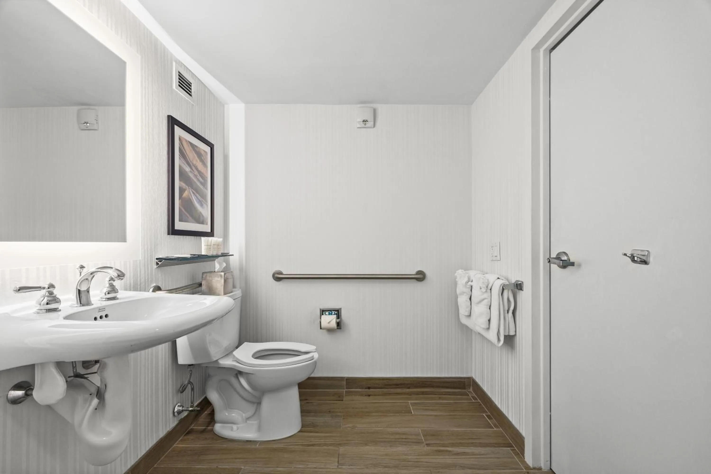 Toilet in DoubleTree by Hilton New York JFK Airport