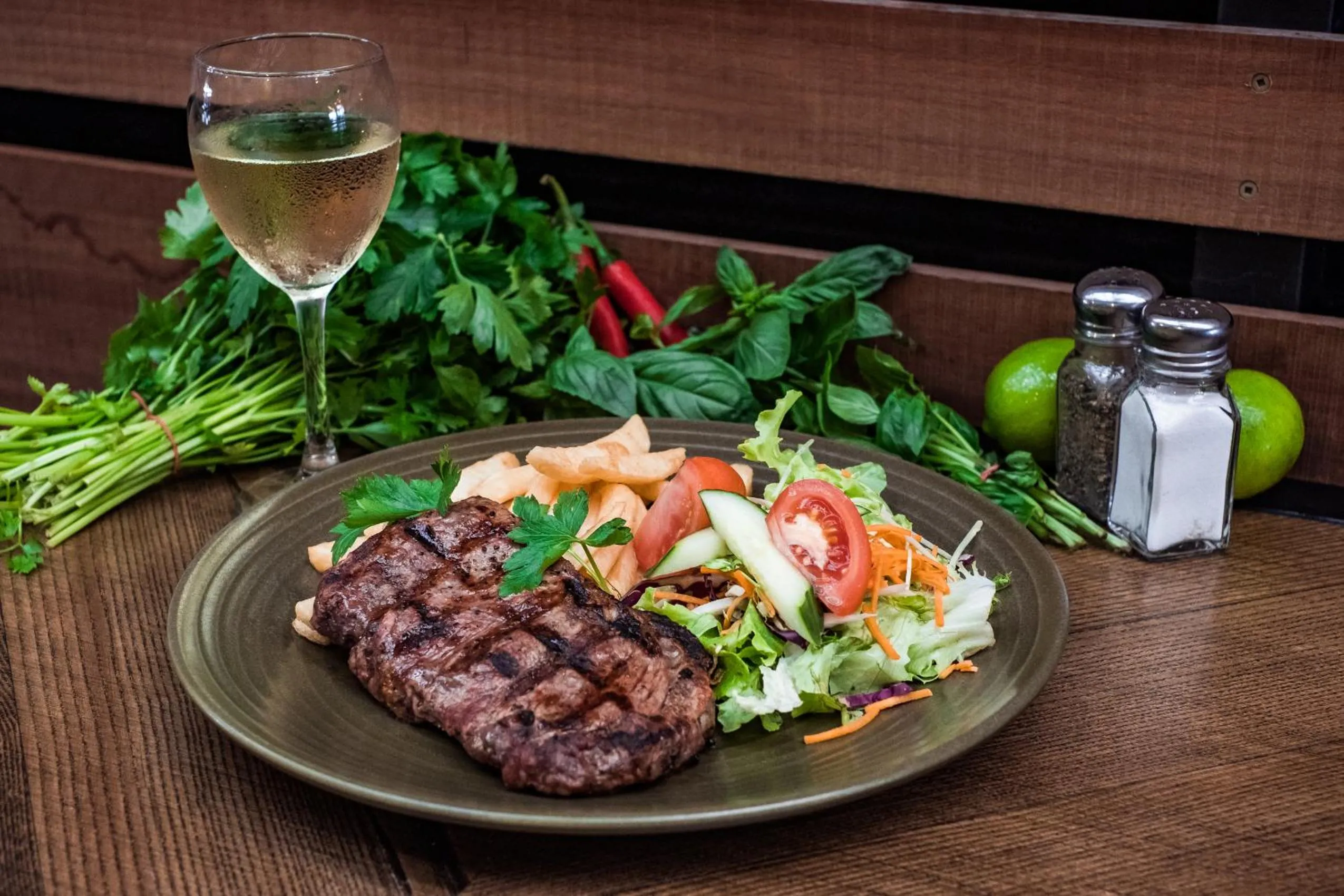 Food close-up in Bayview Hotel Woy Woy