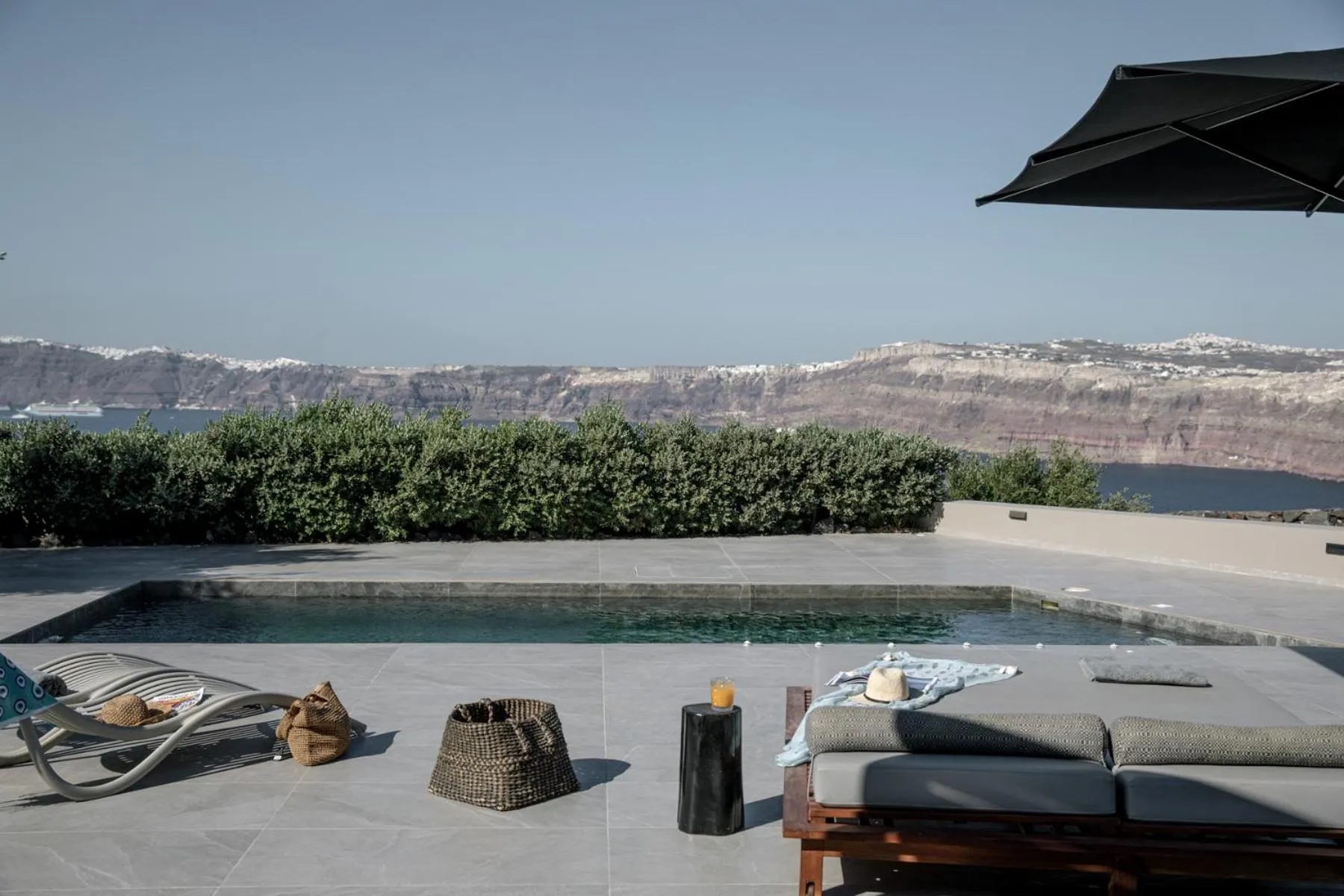 Swimming pool in Melidonia Suites