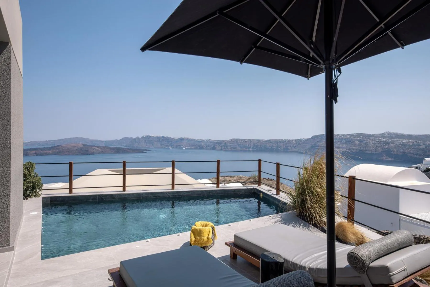 Swimming pool in Melidonia Suites