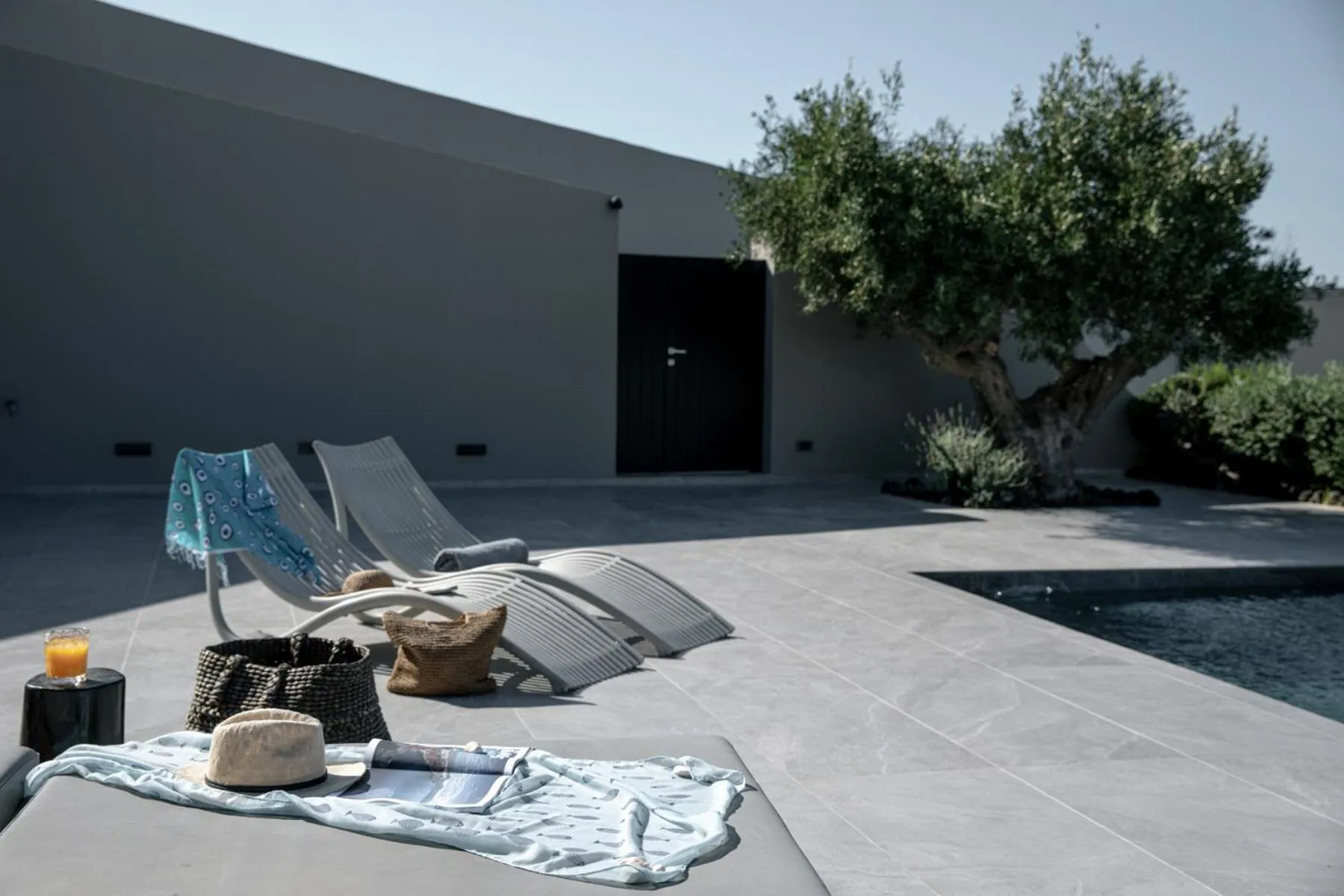 Swimming pool in Melidonia Suites