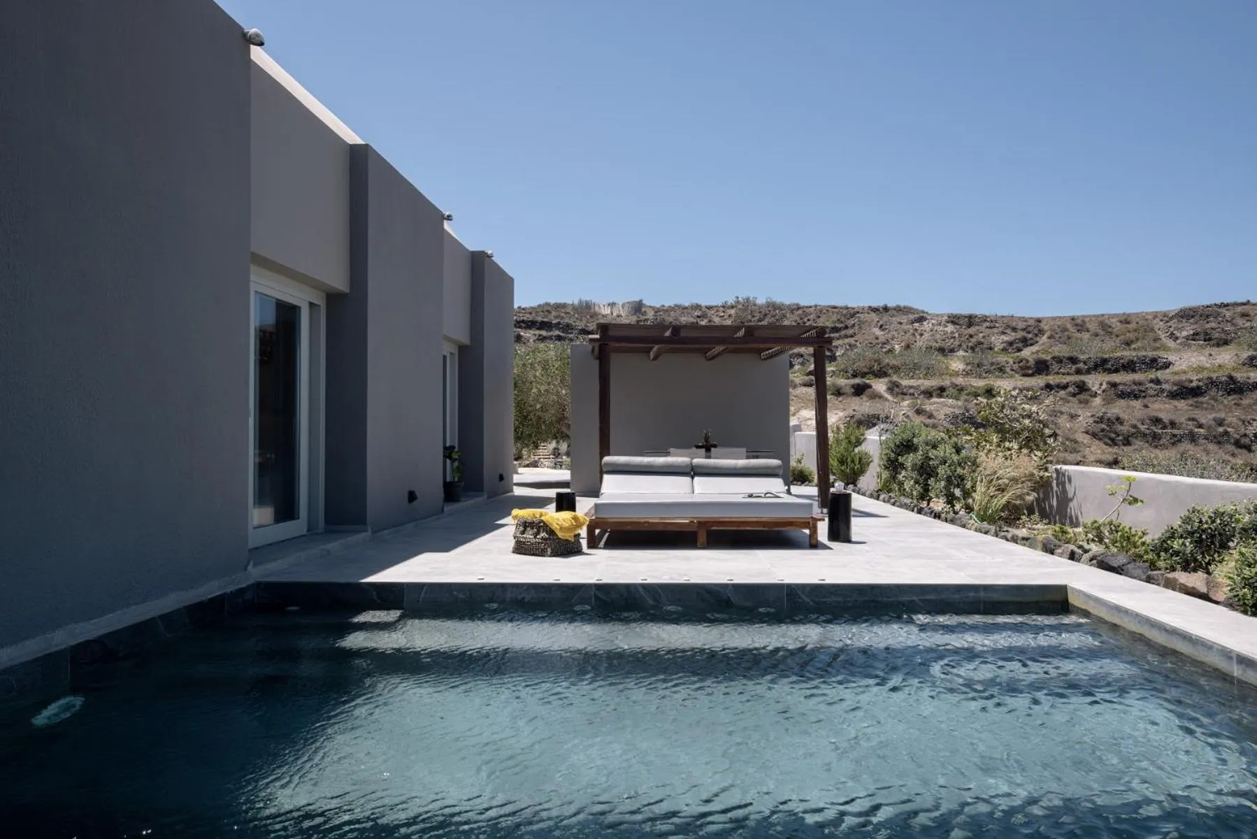 Swimming pool in Melidonia Suites