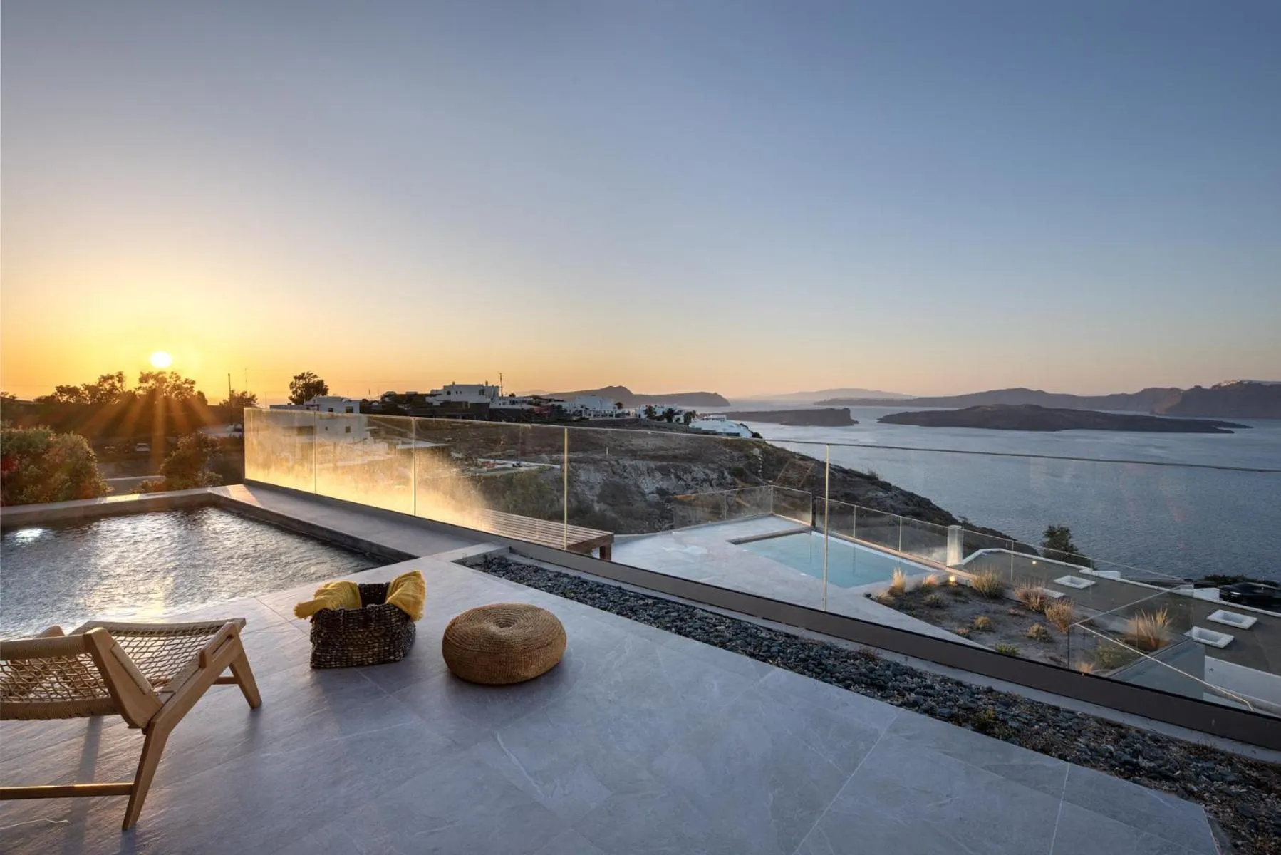 Swimming pool in Melidonia Suites