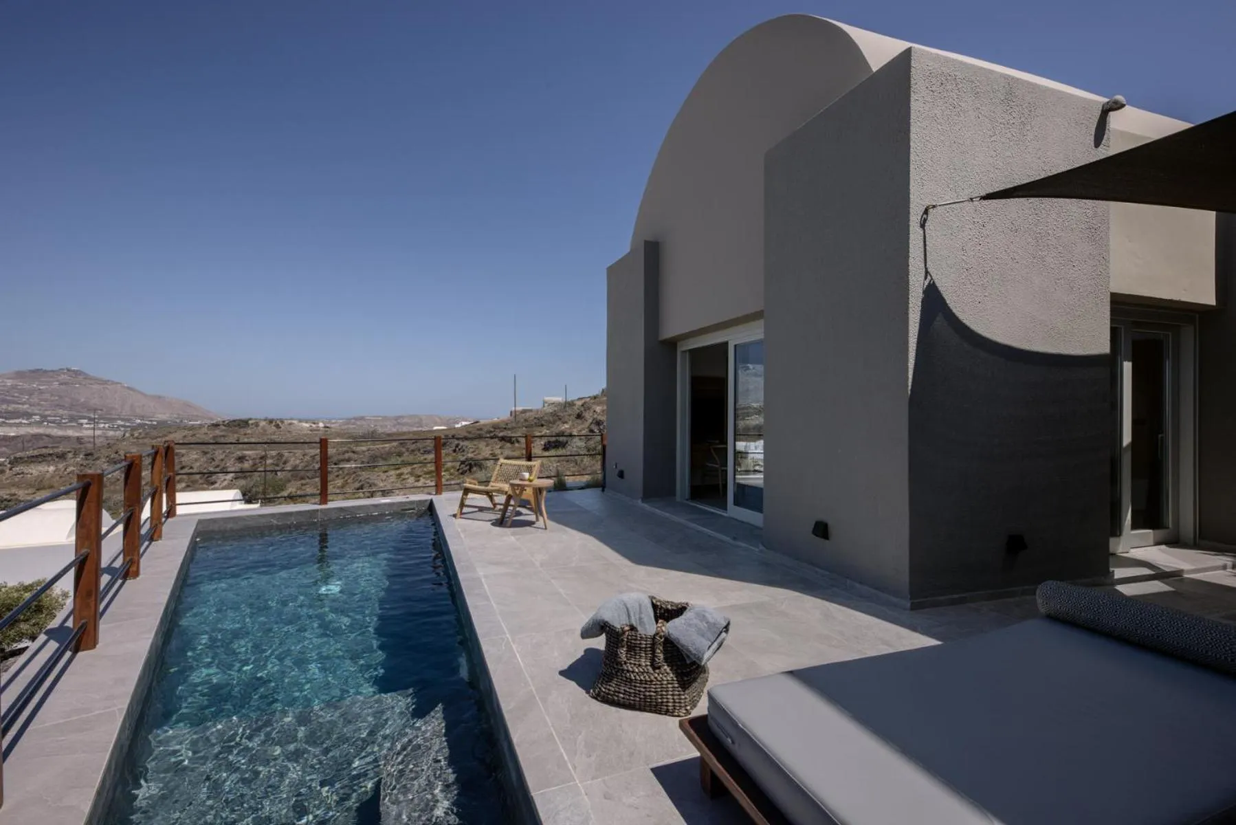 Swimming pool in Melidonia Suites