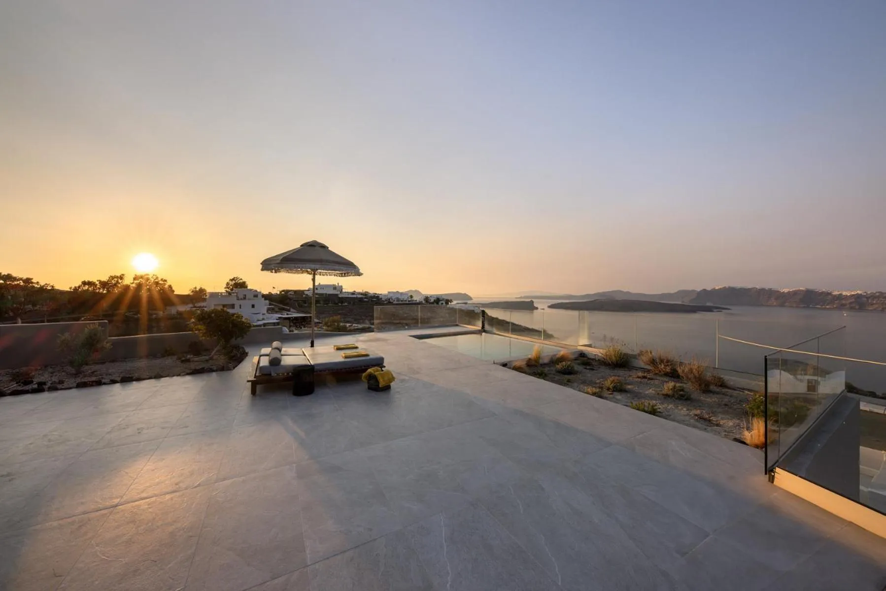 Swimming pool in Melidonia Suites