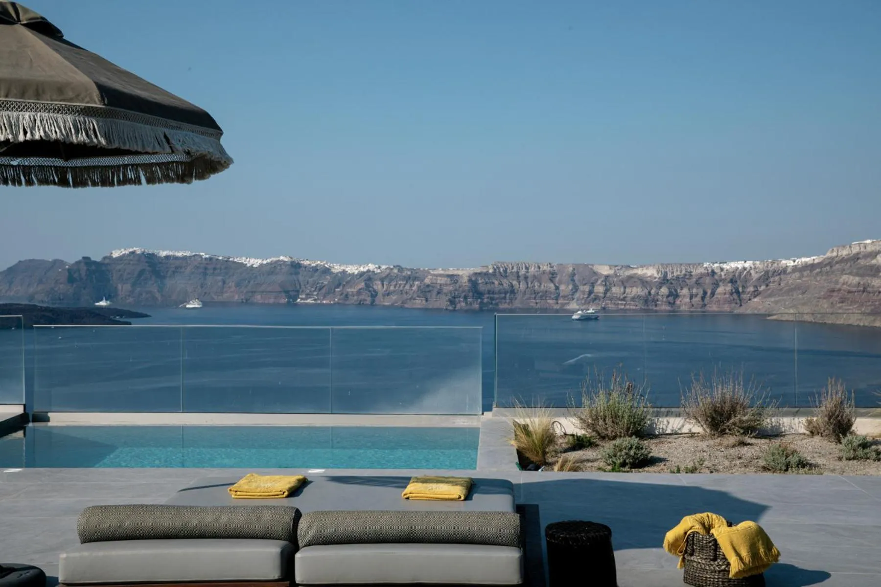 Swimming pool in Melidonia Suites