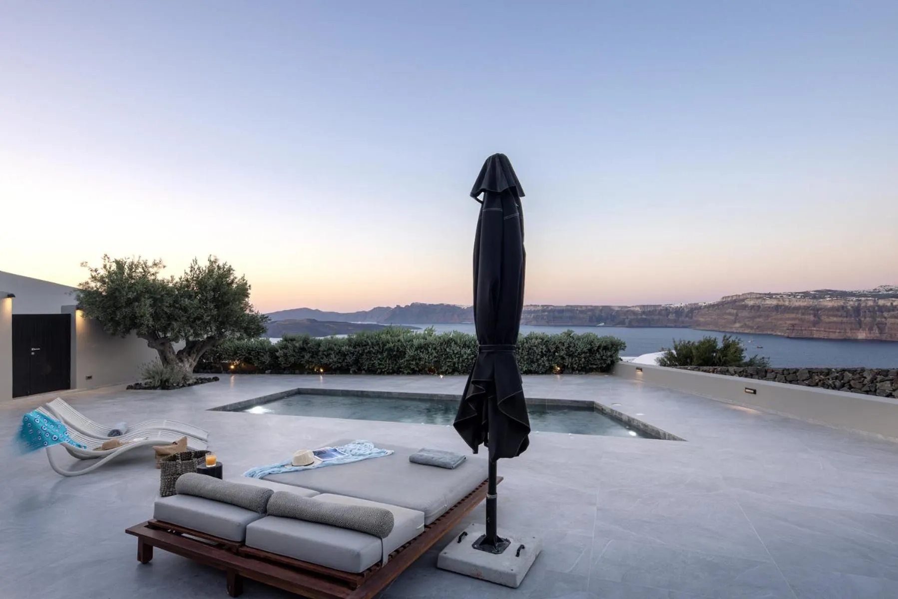 Swimming pool in Melidonia Suites