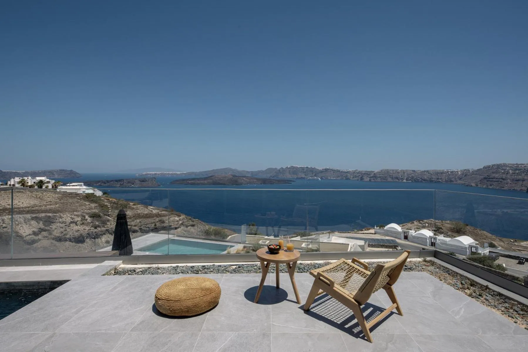 Swimming pool in Melidonia Suites
