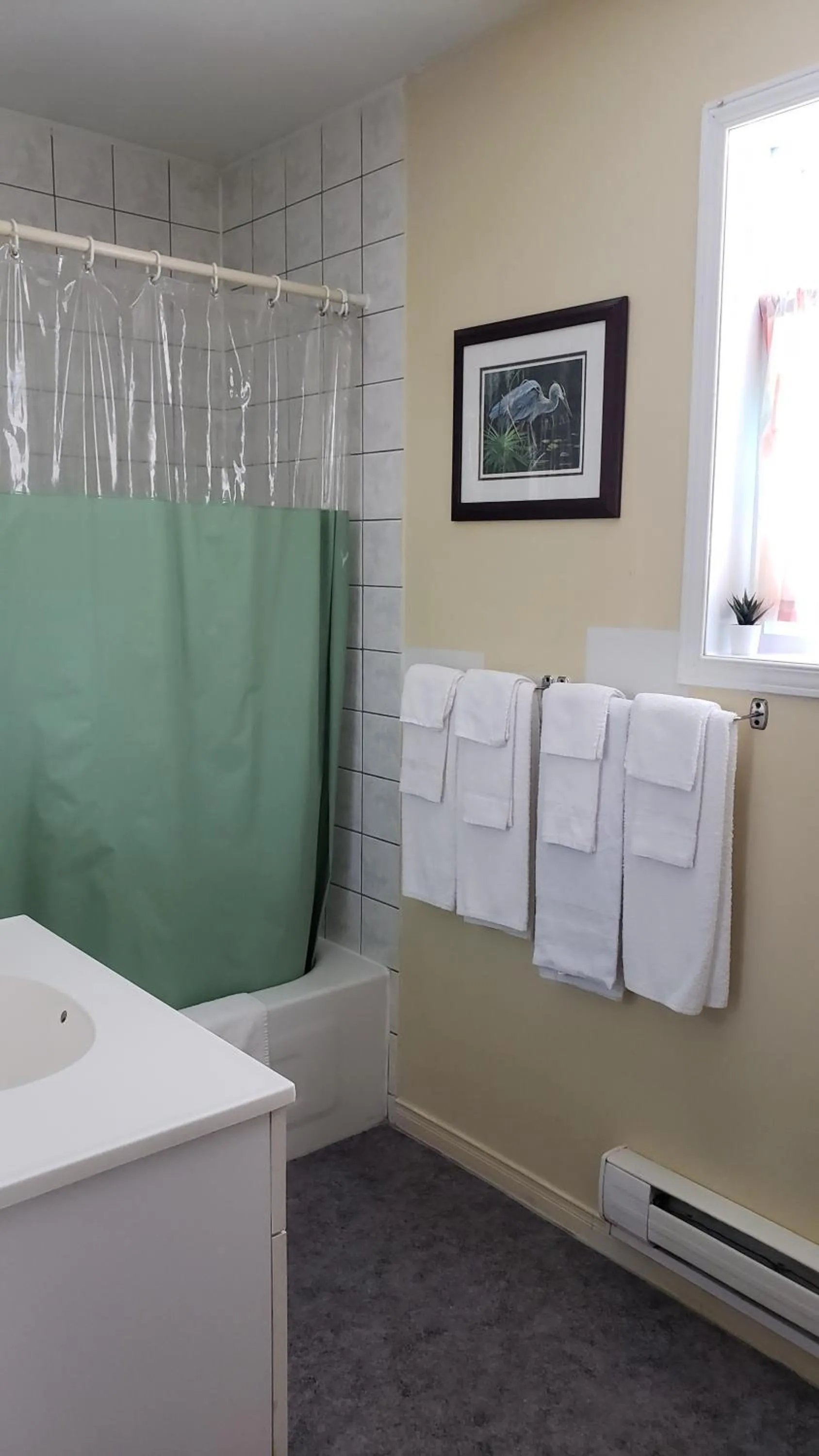 Bathroom in Oakwood Motel