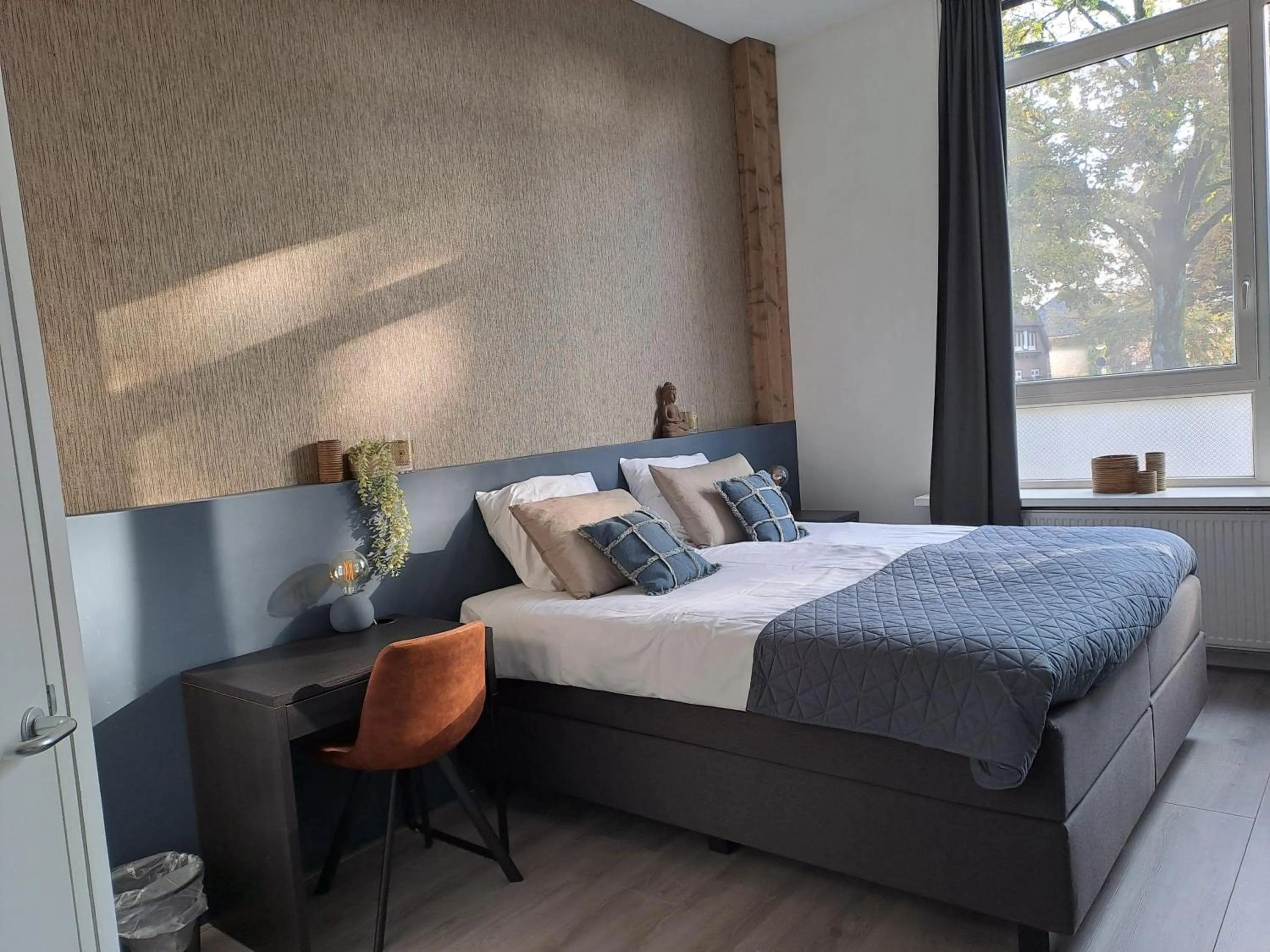 Bed in B&B de Wilhelminaschool