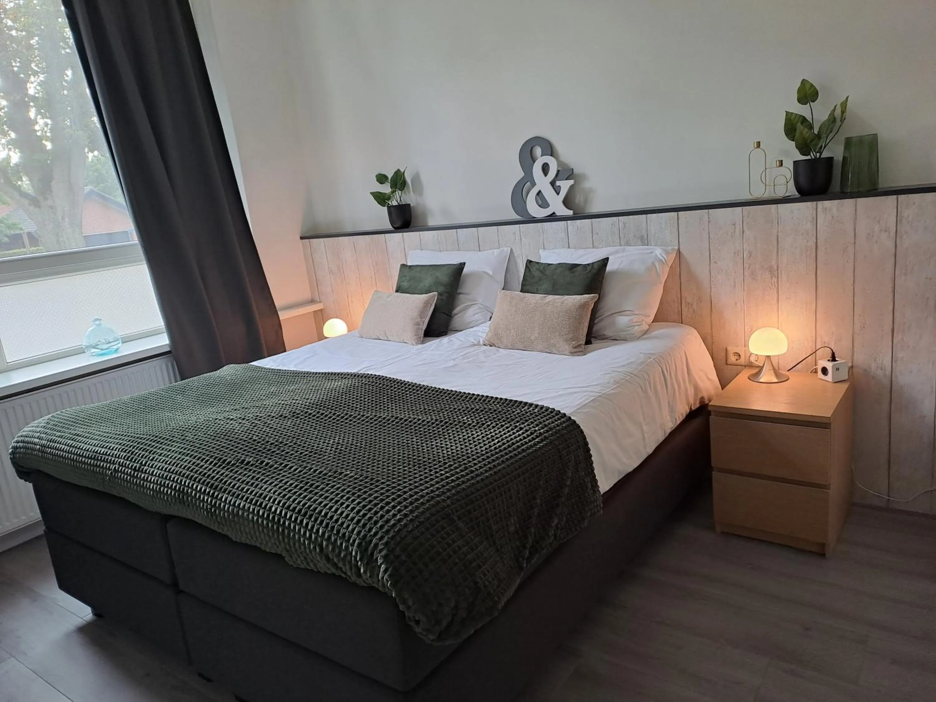 Bed in B&B de Wilhelminaschool