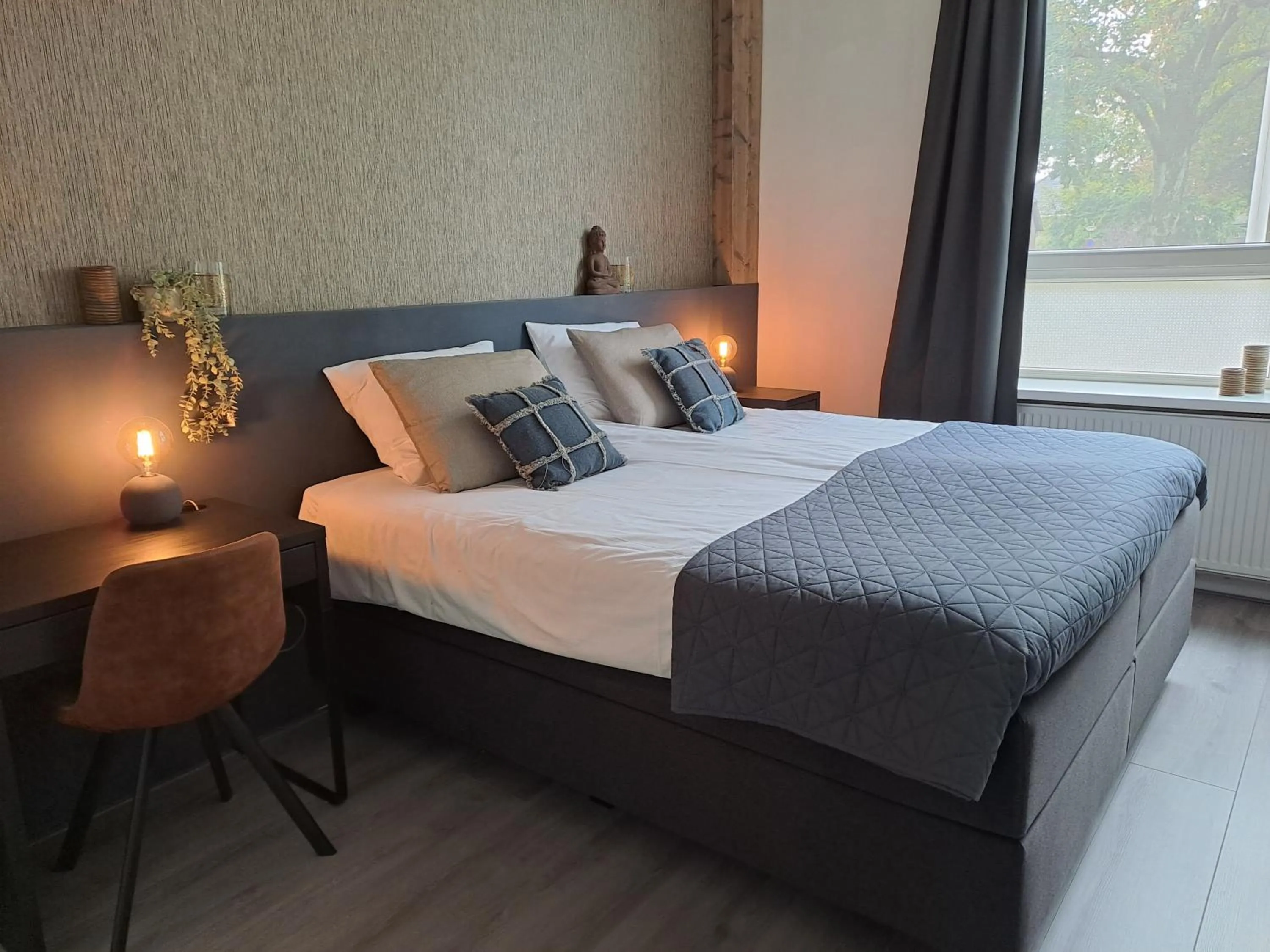 Bed in B&B de Wilhelminaschool