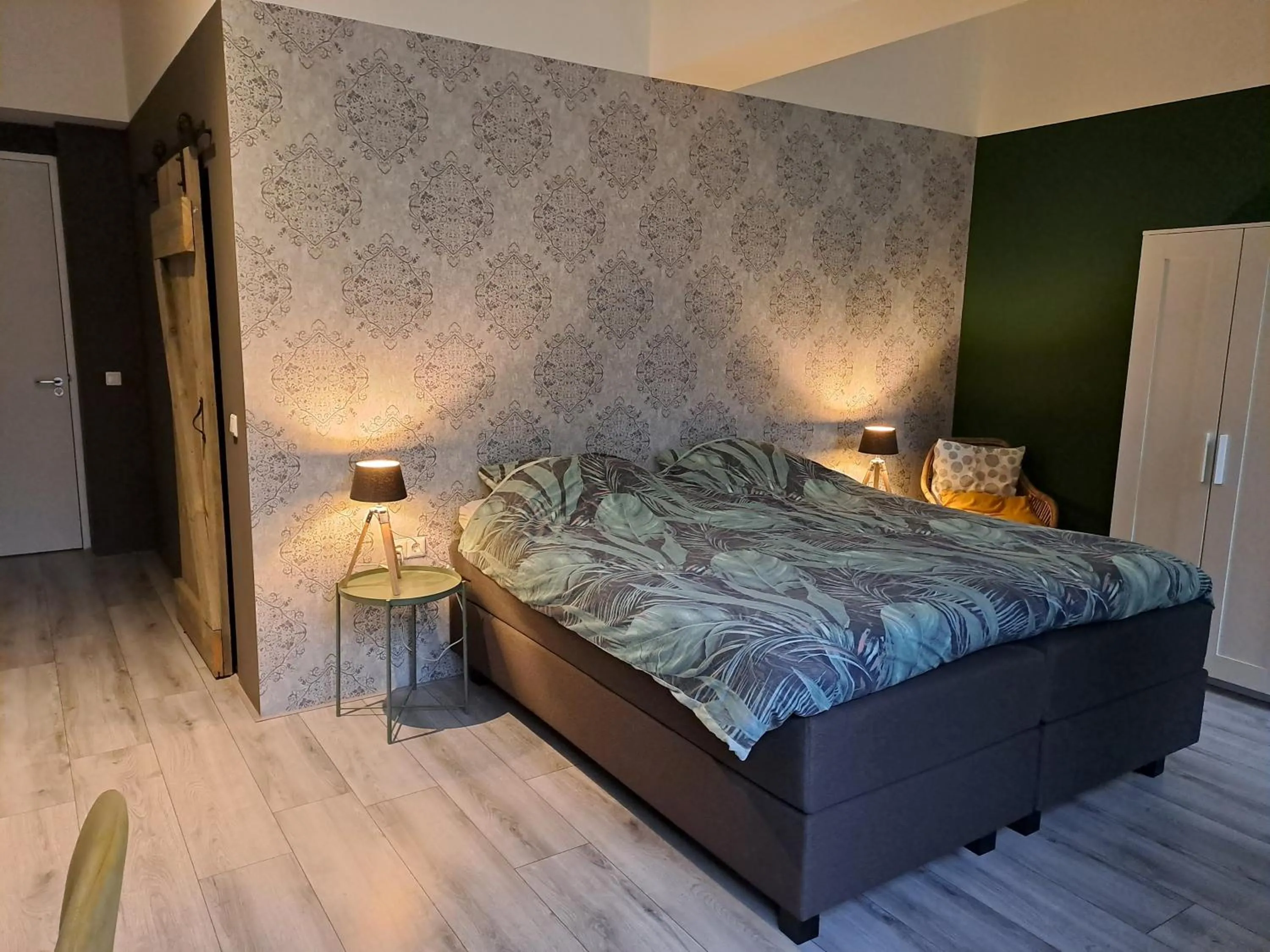 Bed in B&B de Wilhelminaschool