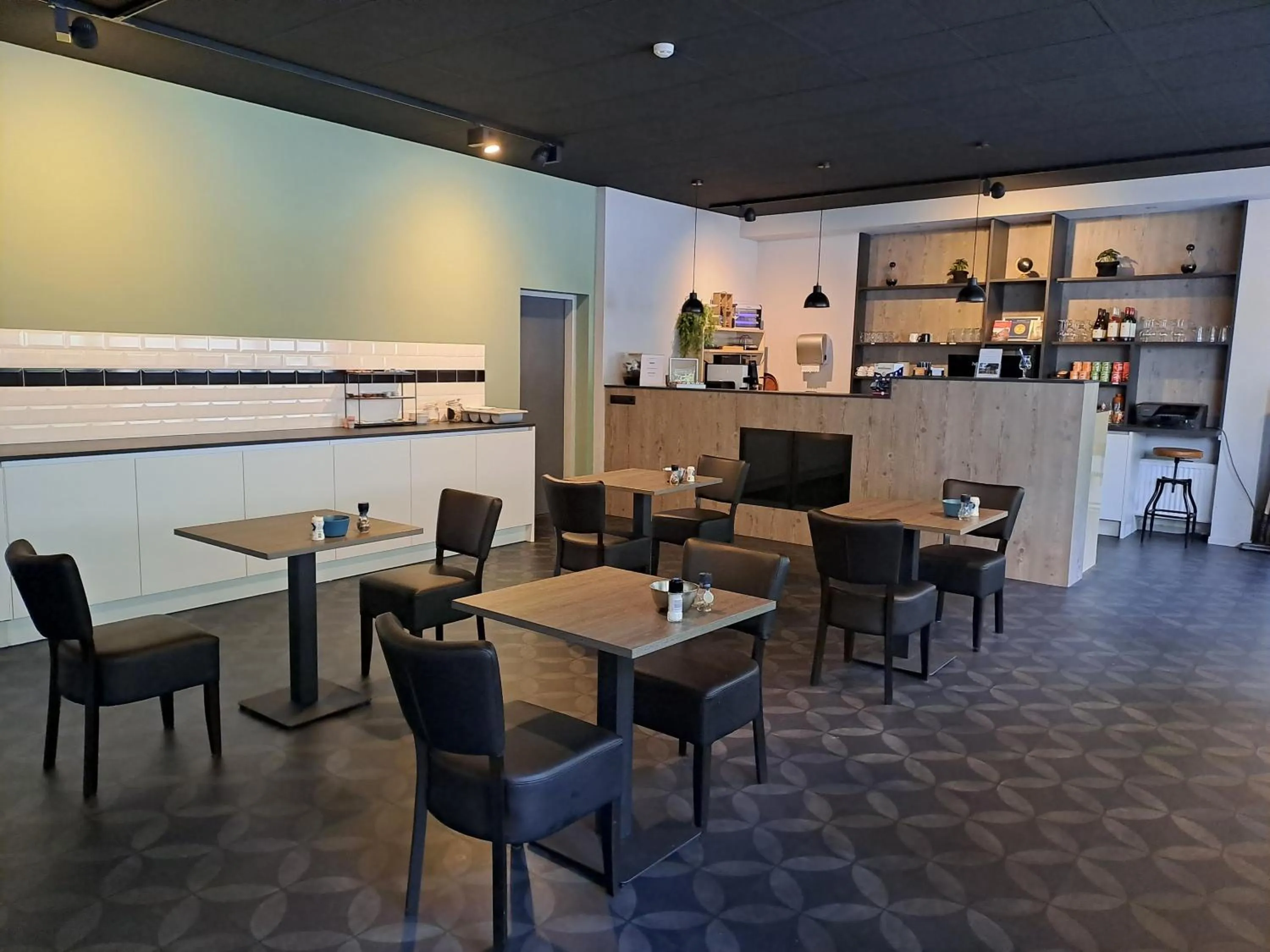 Lounge or bar in B&B de Wilhelminaschool