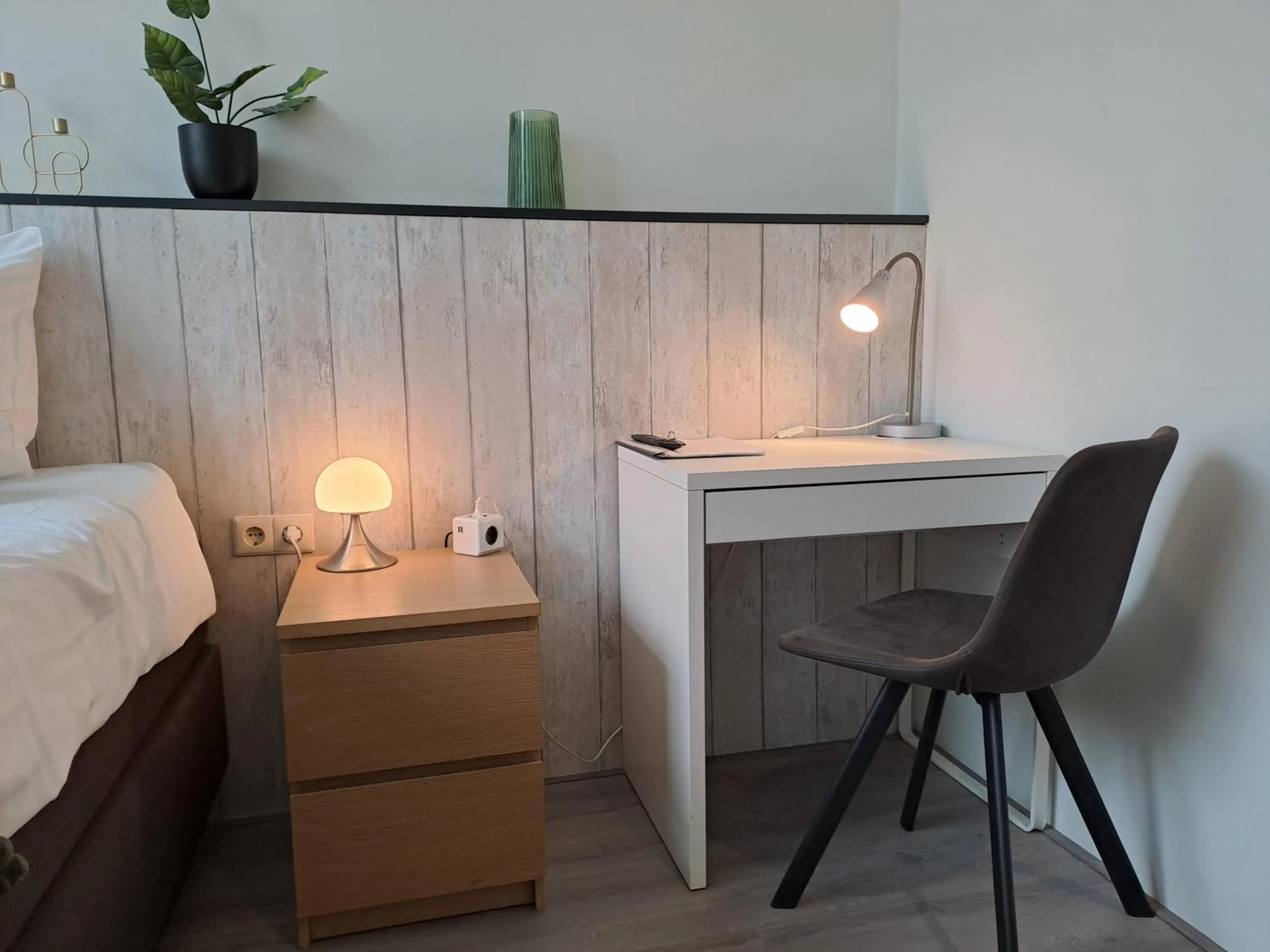 Bed in B&B de Wilhelminaschool