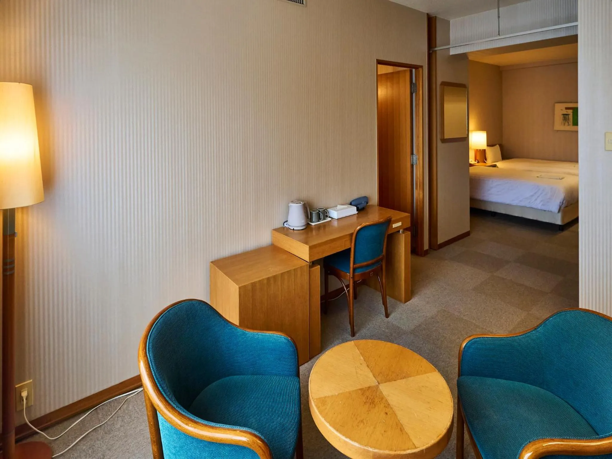 Bed in Court Hotel Fukuoka Tenjin