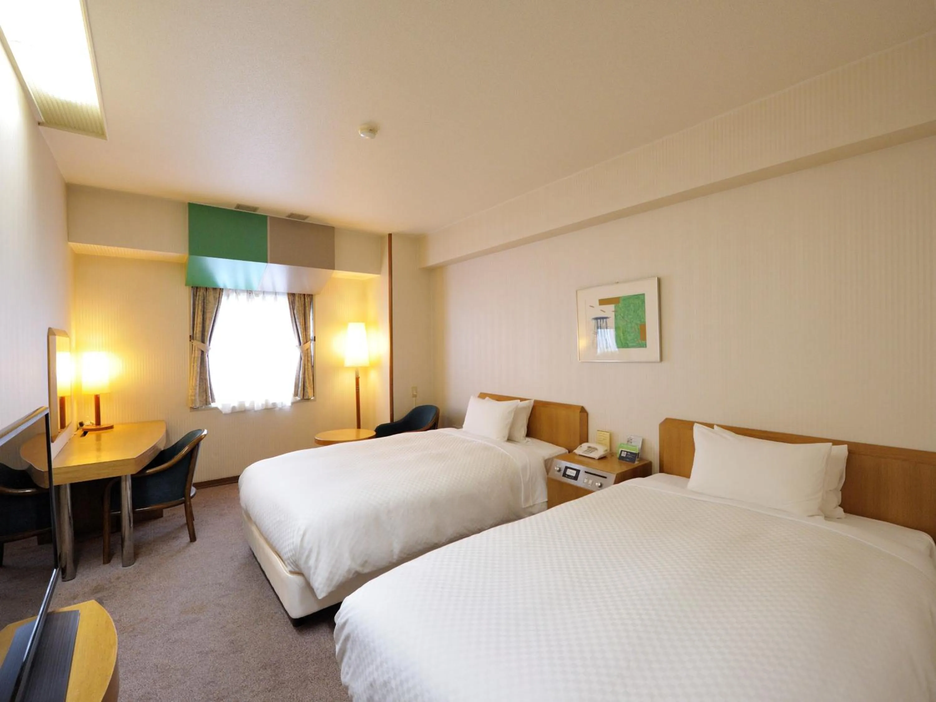 Bed in Court Hotel Fukuoka Tenjin