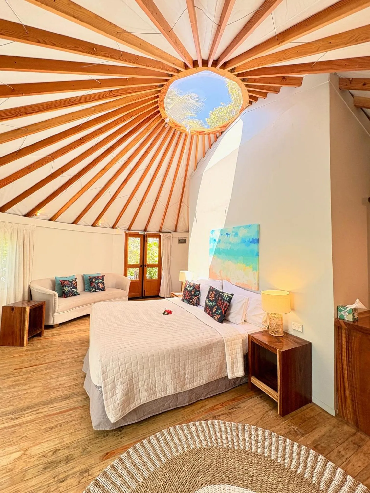 Bedroom, Bed in Blue Lagoon Beach Resort