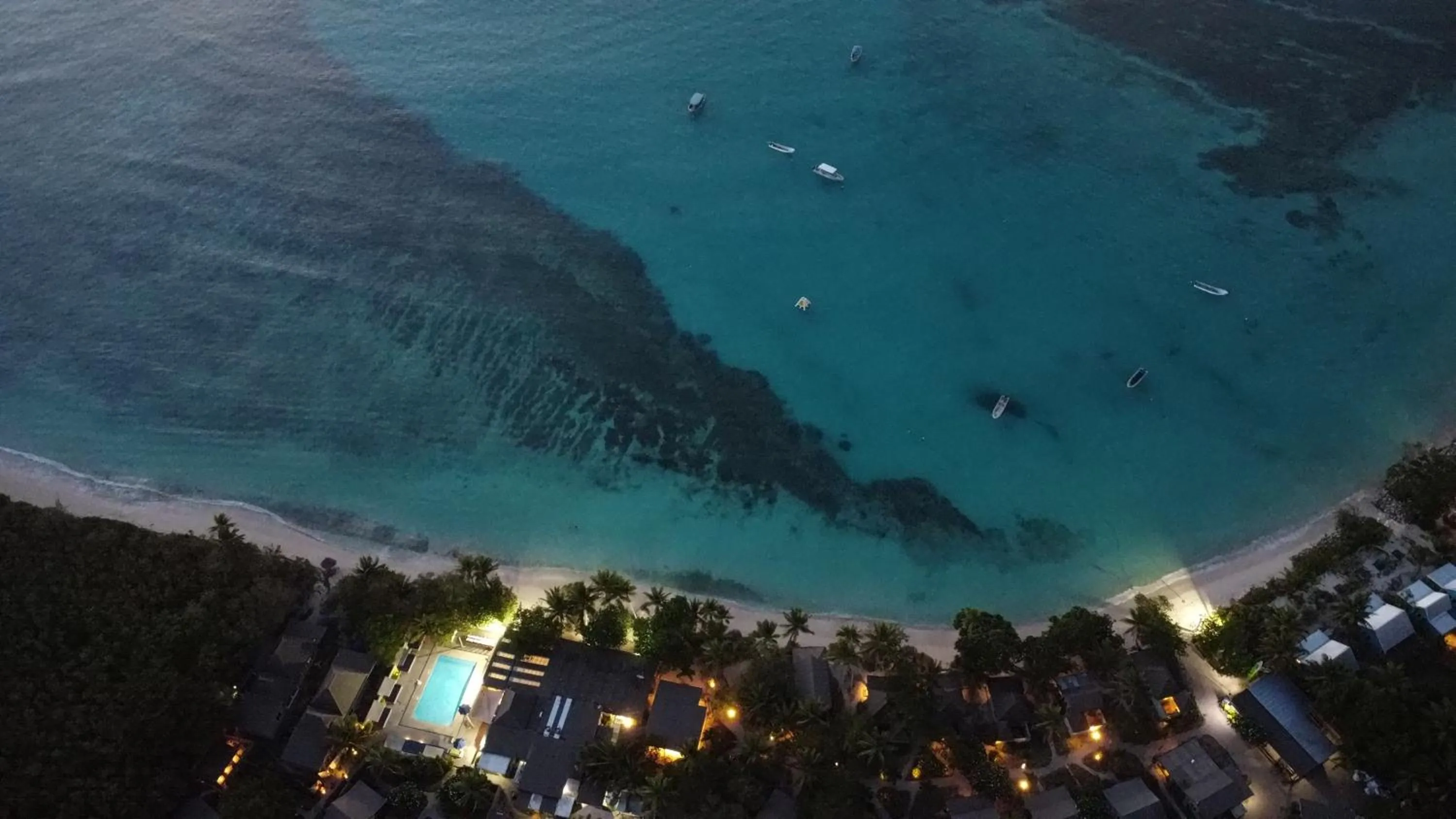 Natural landscape in Blue Lagoon Beach Resort
