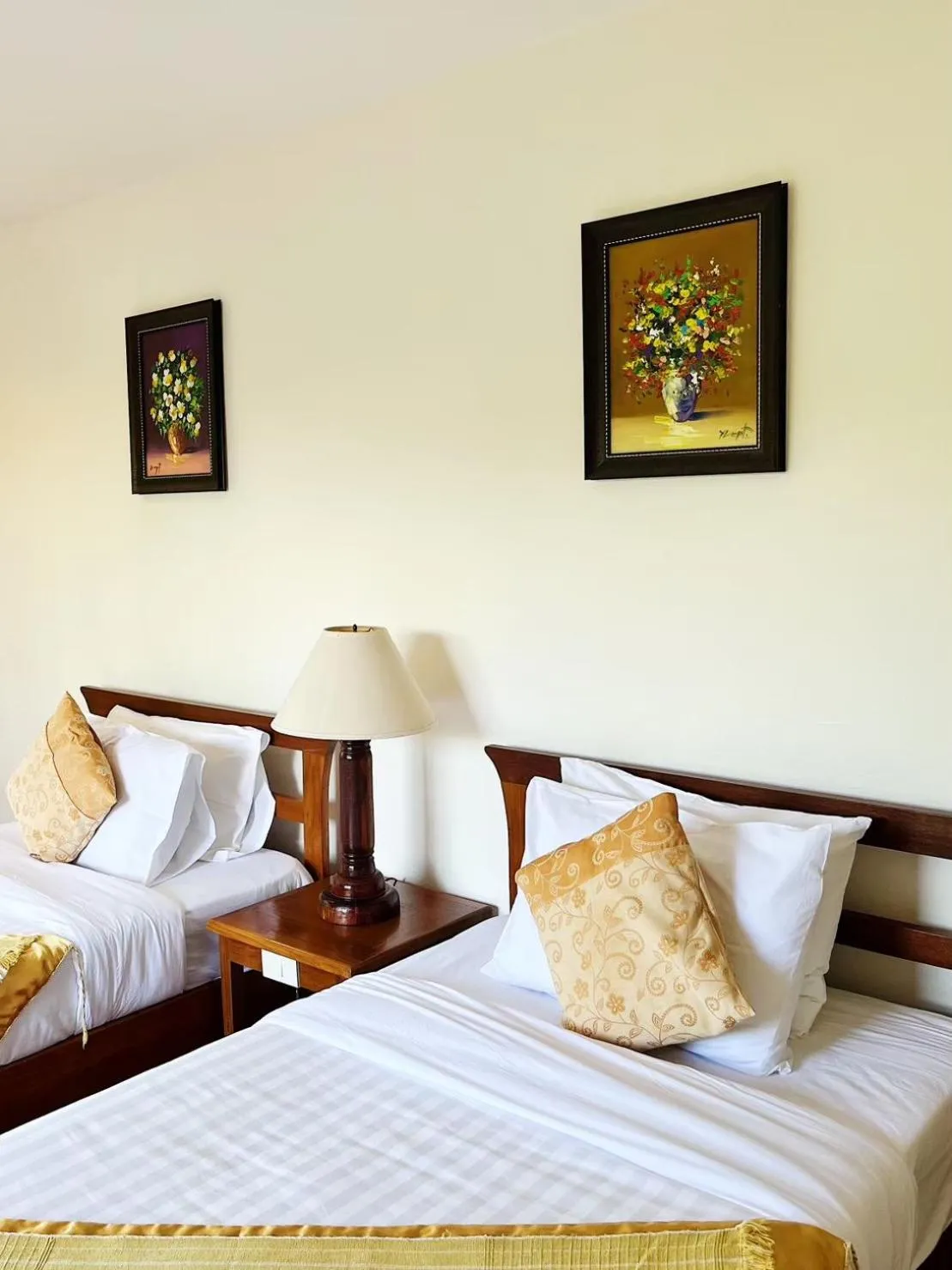 Bed in Riverhouse Resort