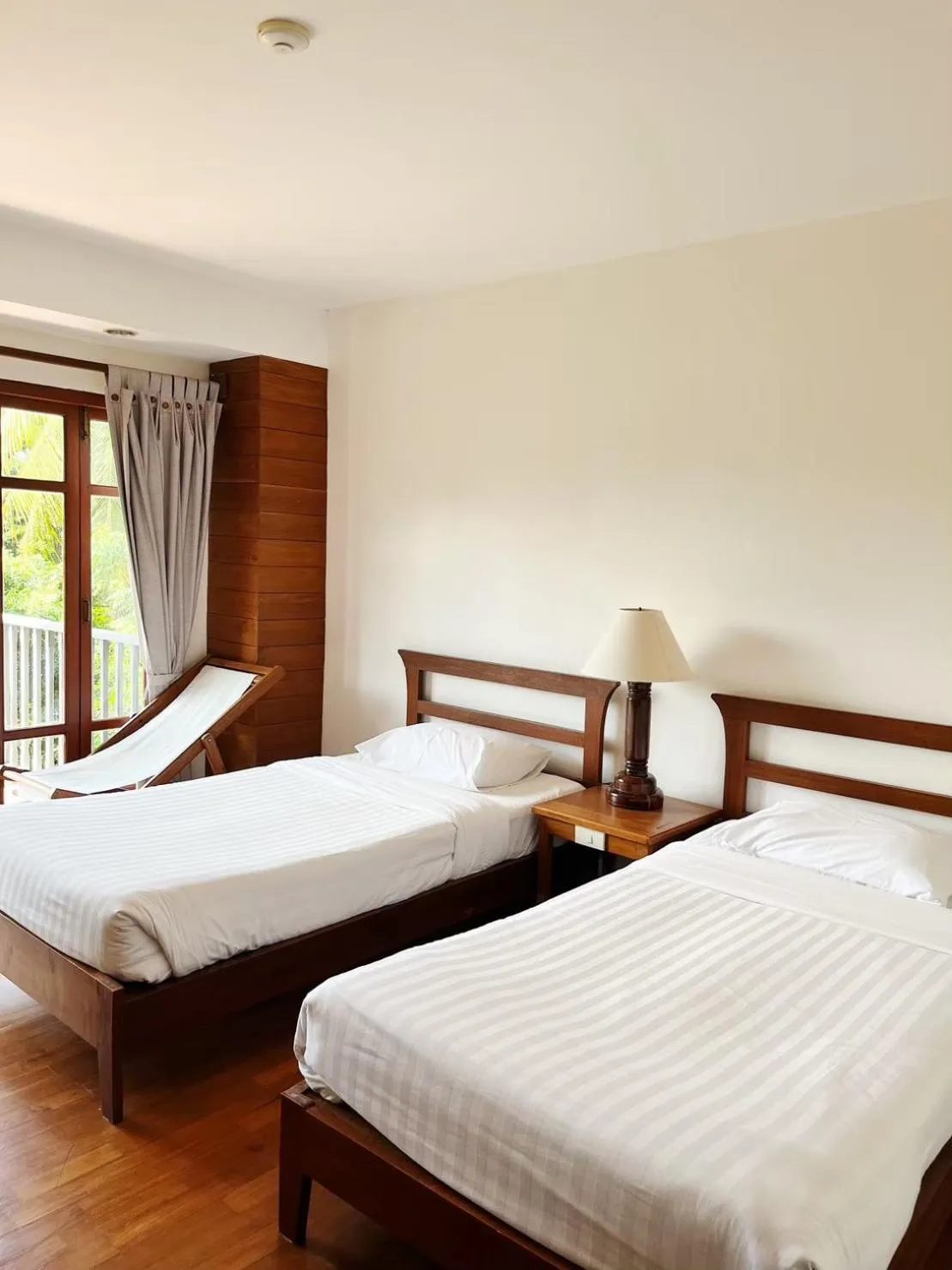 Bed in Riverhouse Resort