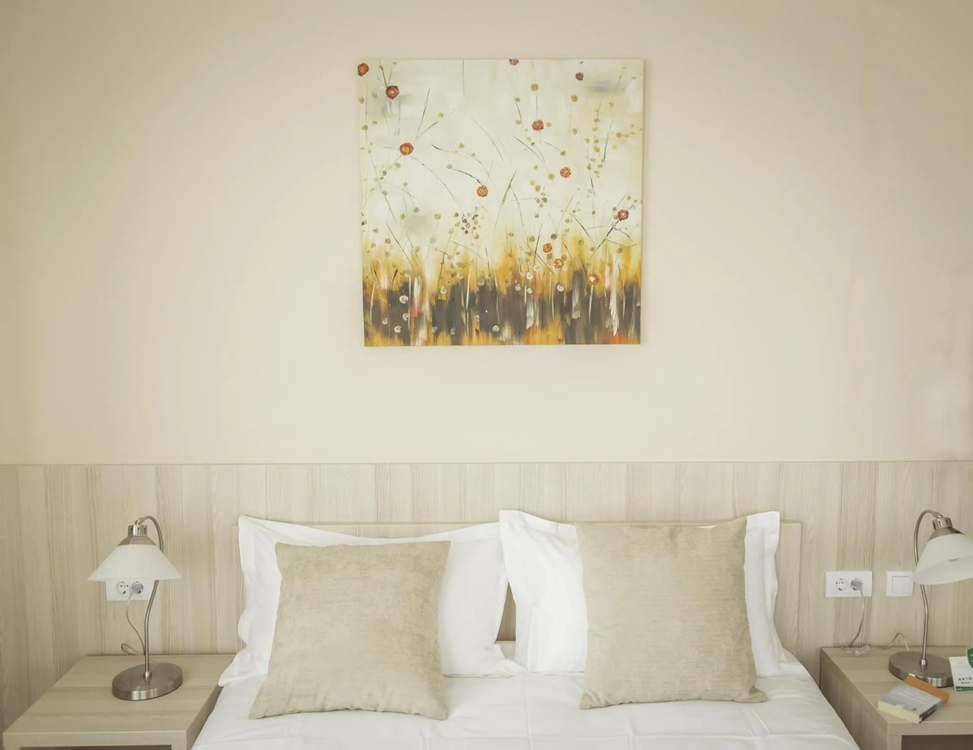 Bed in Hotel Mar Garni