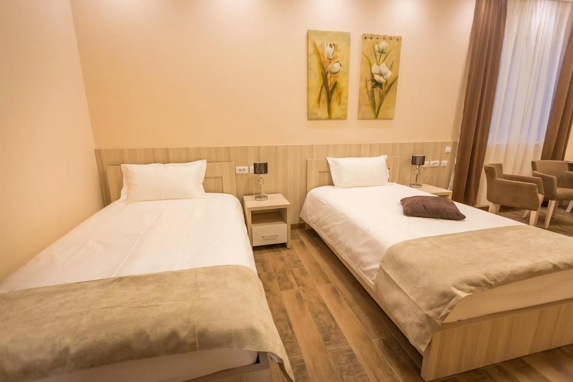 Bed in Hotel Mar Garni