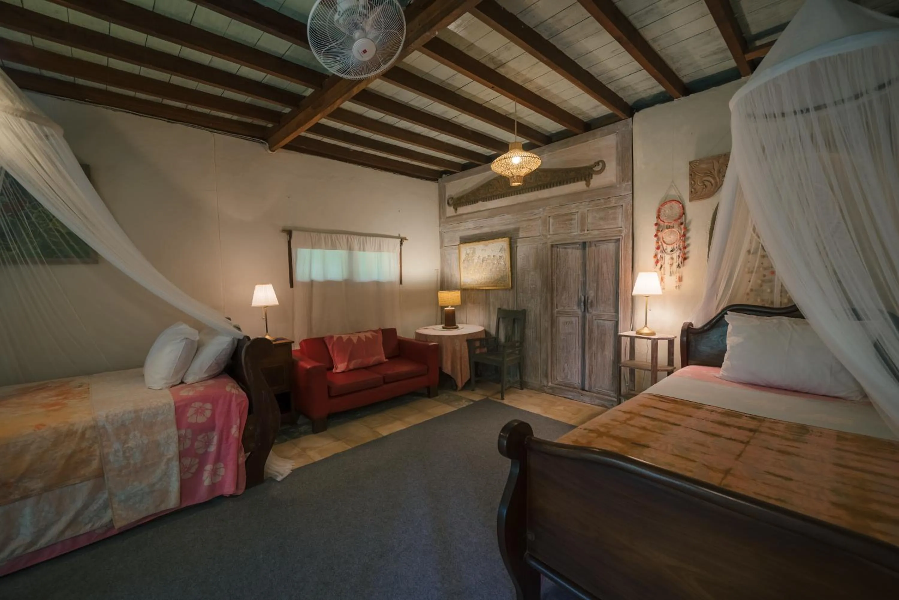 Bedroom, Bed in Pondok Pisang Candidasa