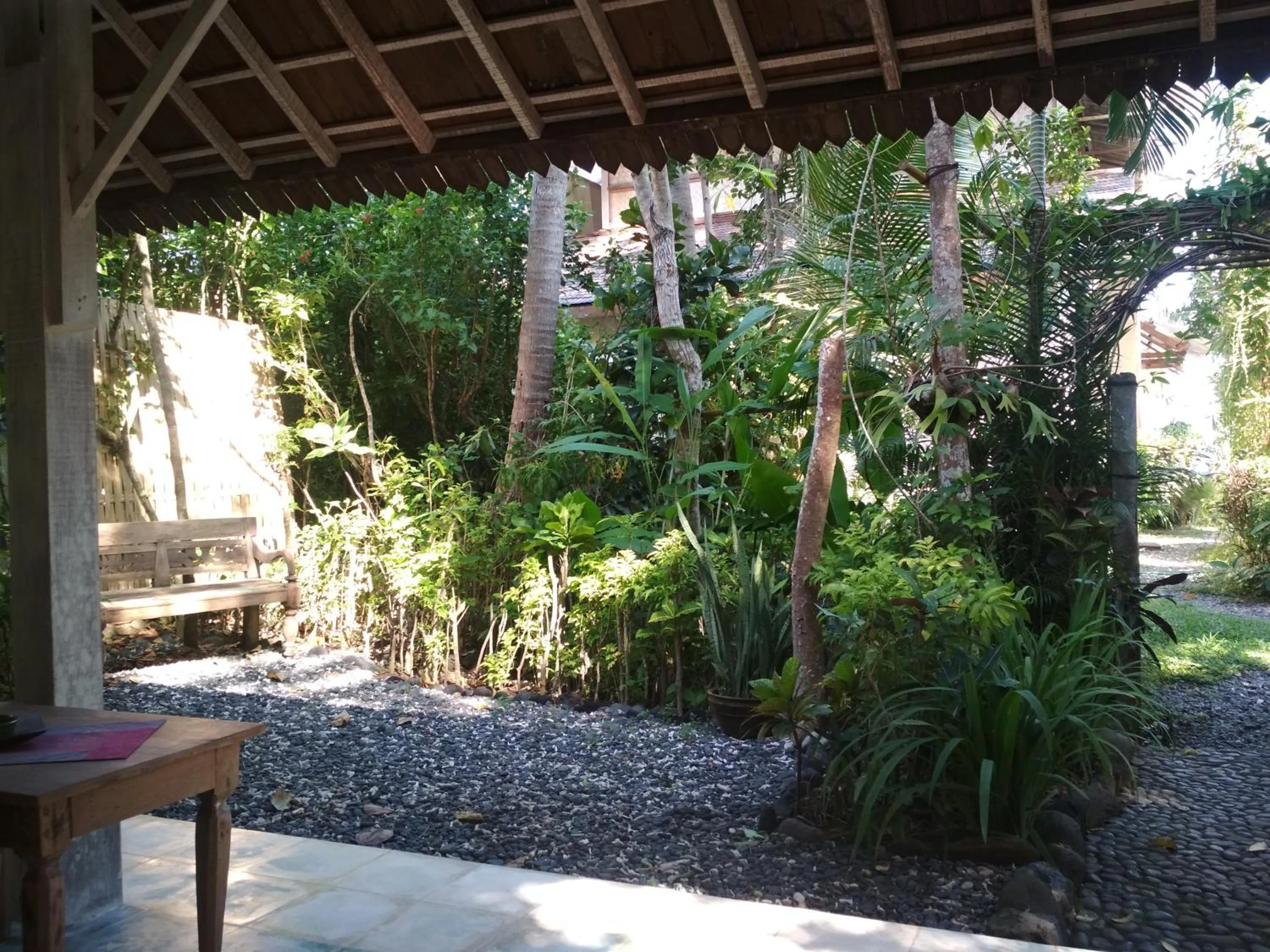 Garden in Pondok Pisang Candidasa